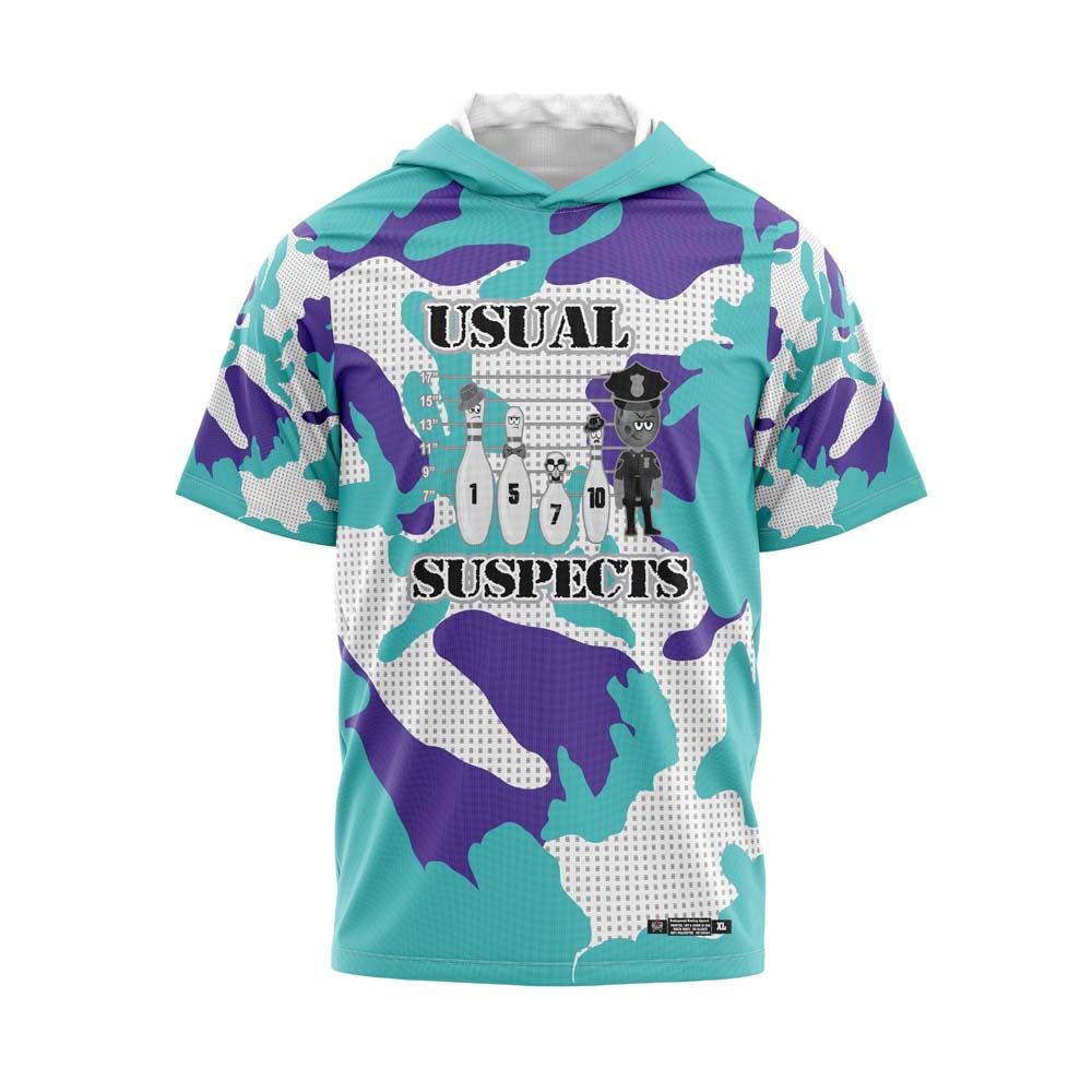 Usual Suspects Purple Camo Jersey