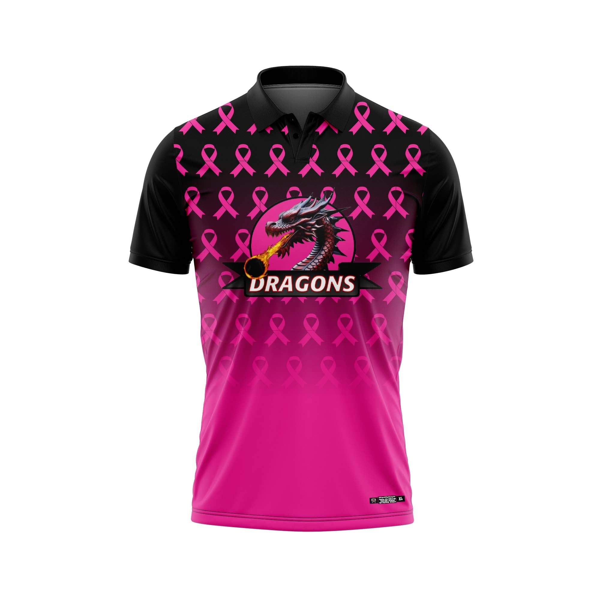 Wade Hampton Dragons Breast Cancer Jersey