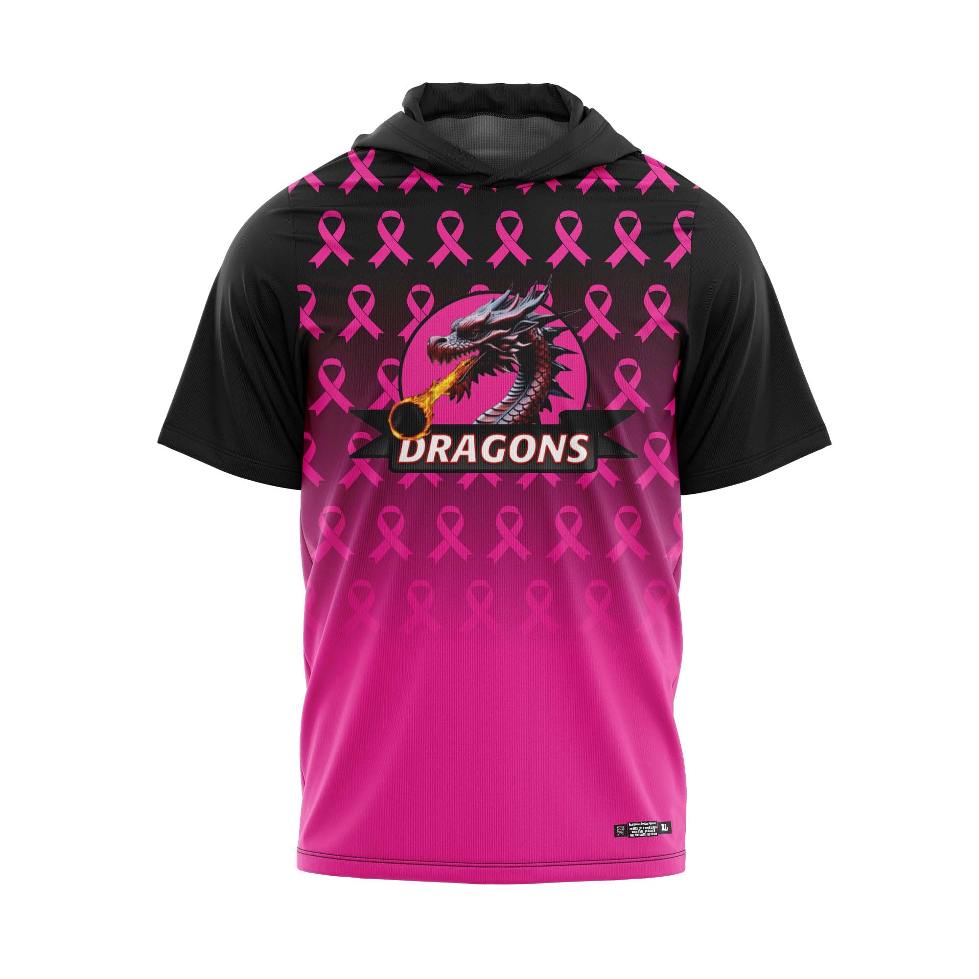 Wade Hampton Dragons Breast Cancer Jersey