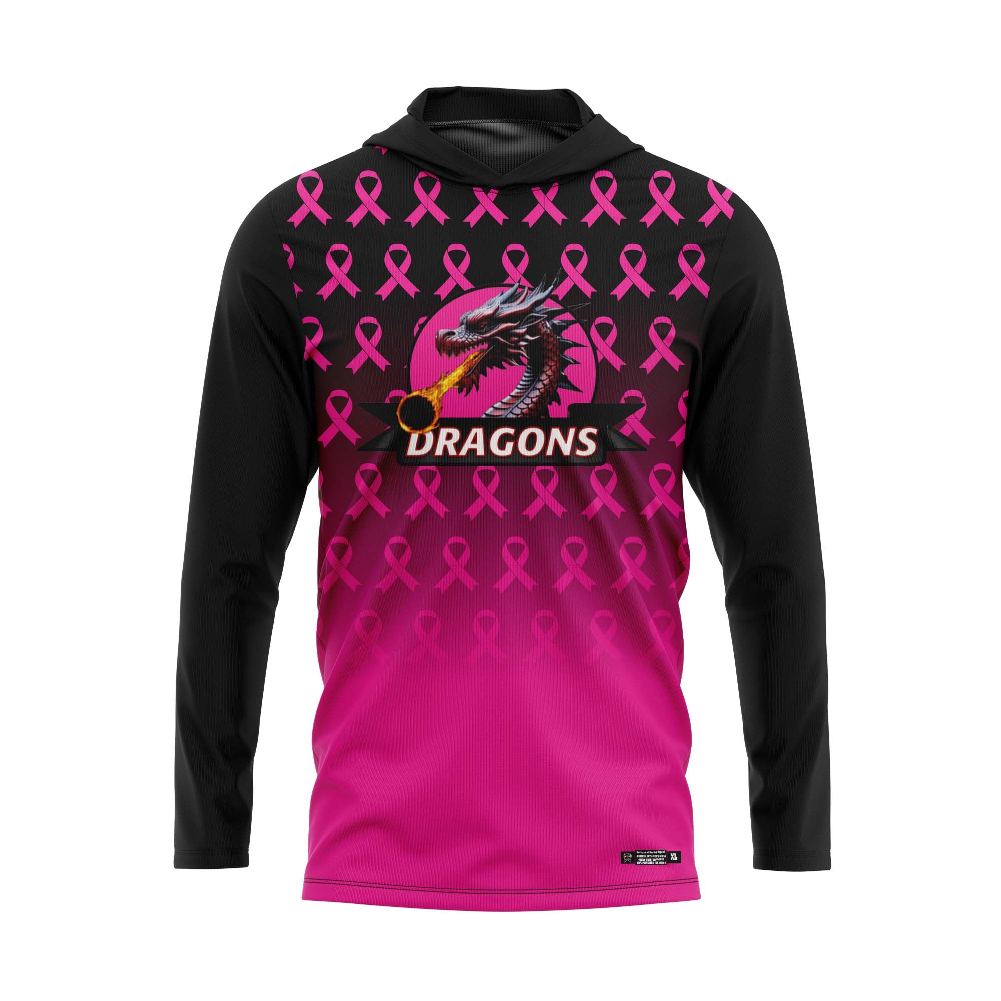 Wade Hampton Dragons Breast Cancer Jersey