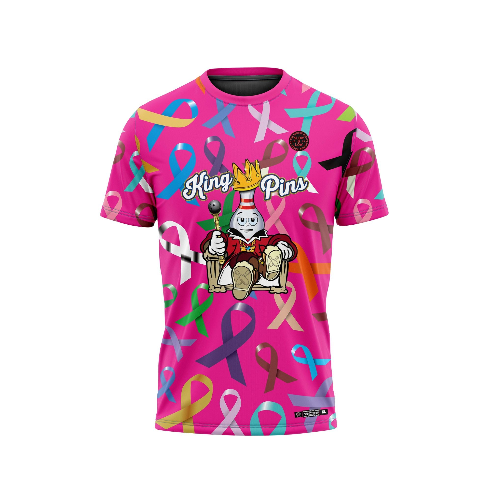 King Pins Childhood Cancer Jersey