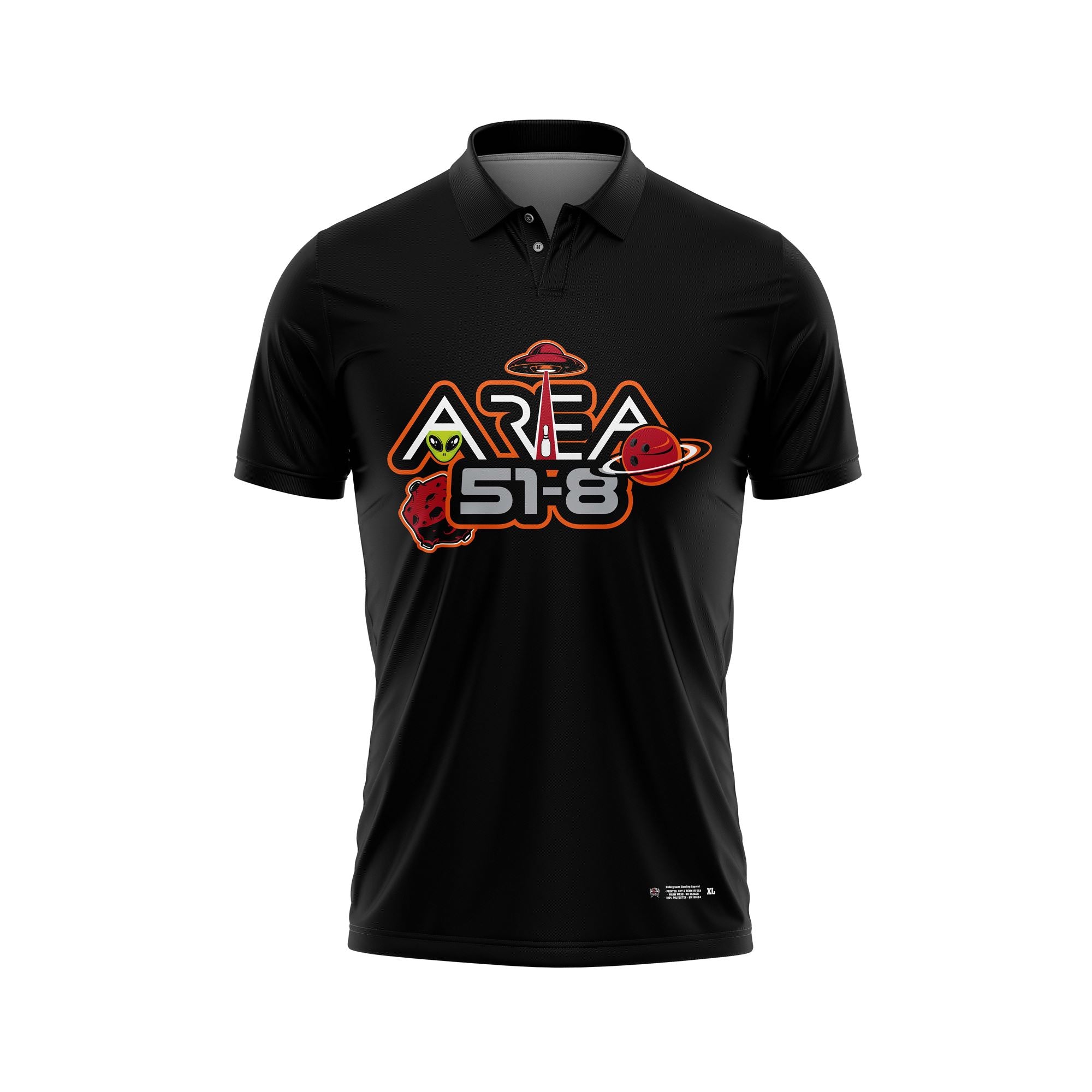 Area 51-8 Black Jerseys