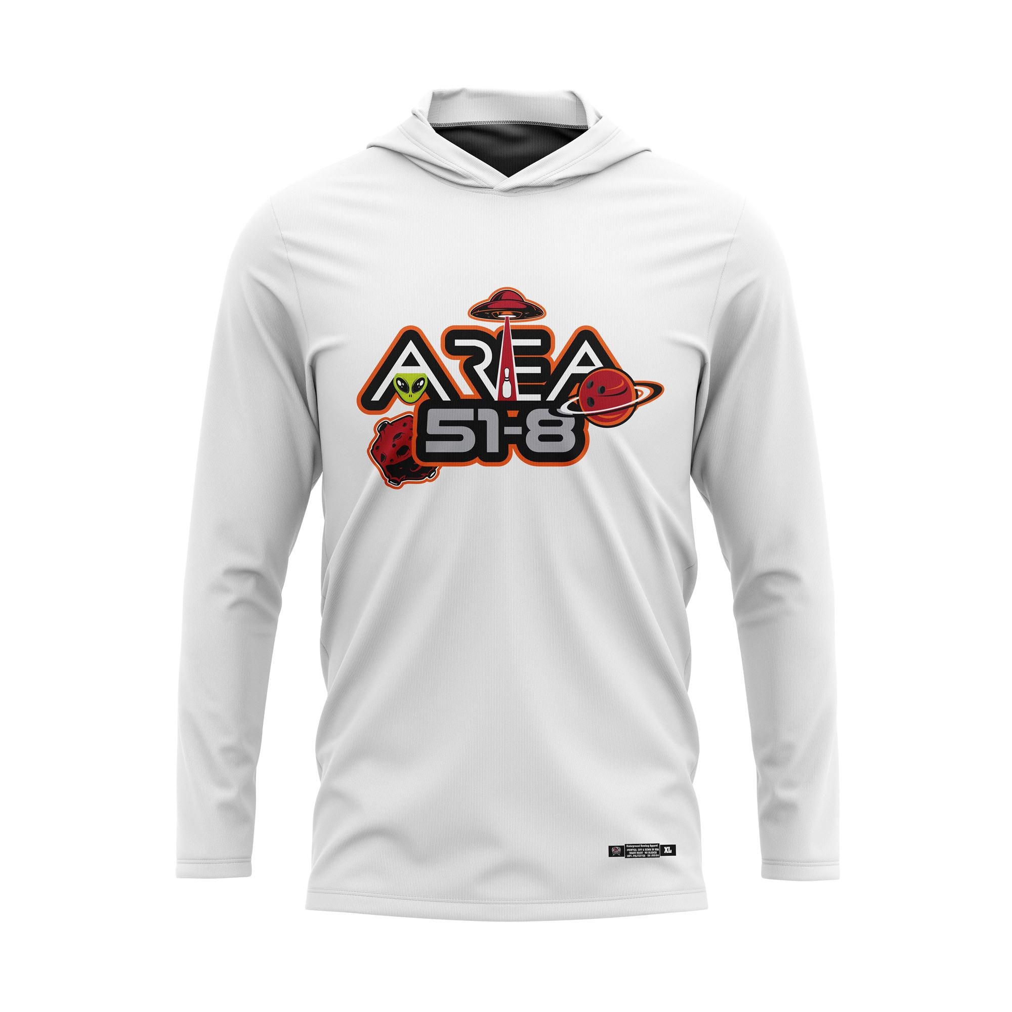 Area 51-8 White Jerseys