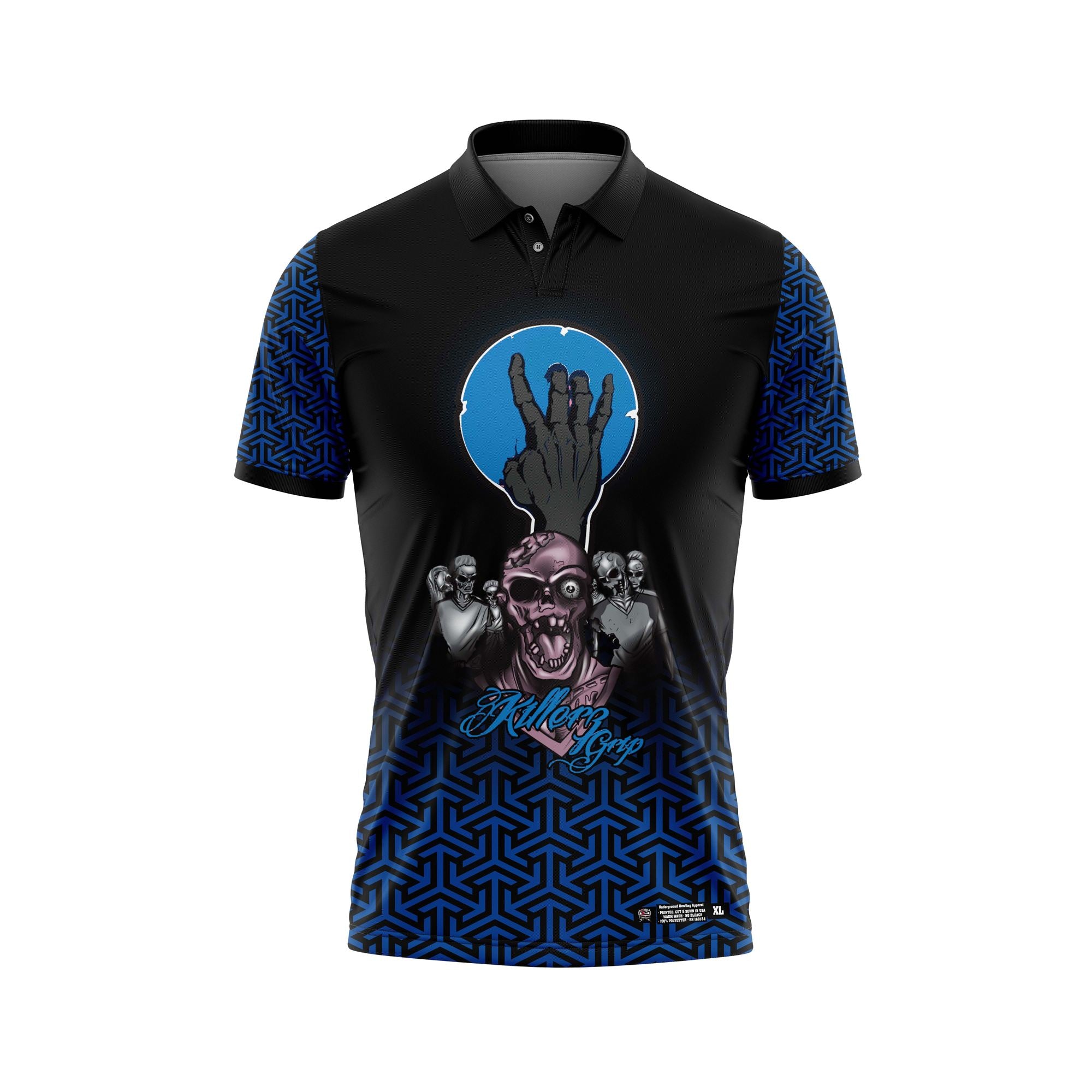 Killerz Grip Black And Blue Jersey