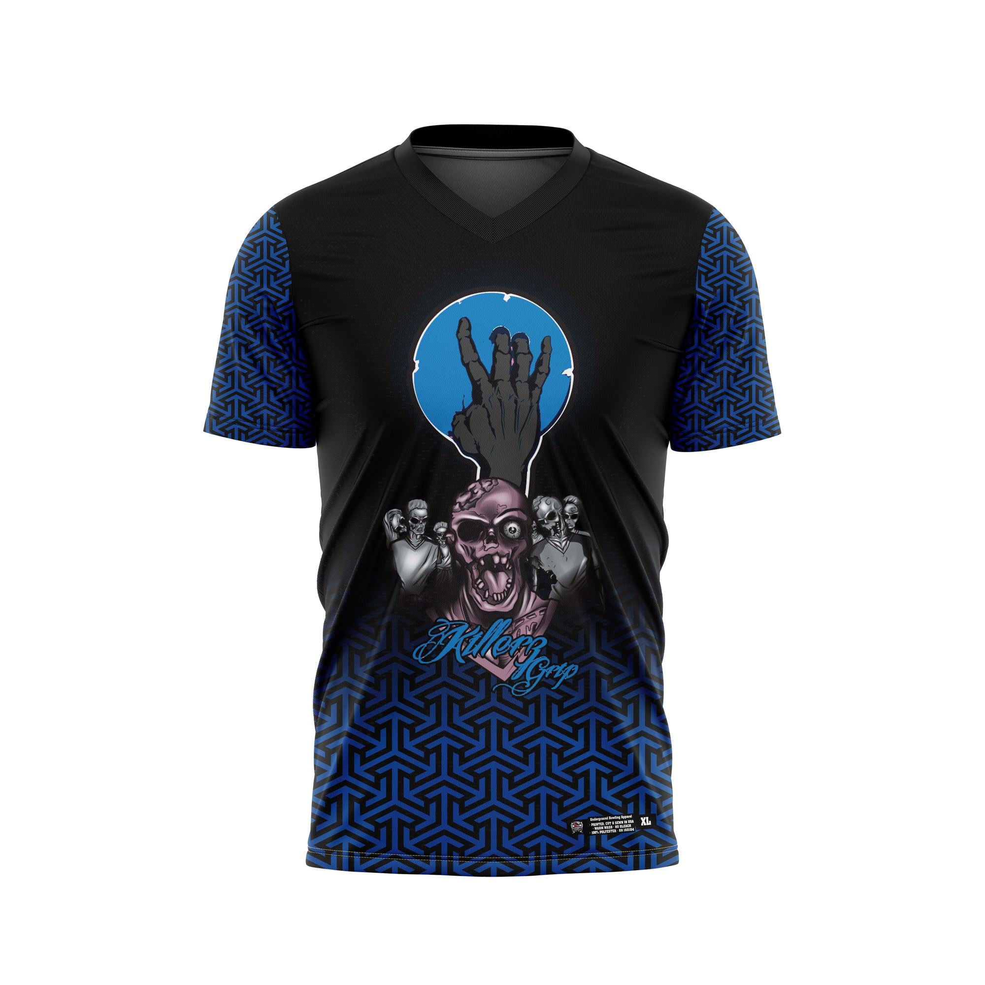 Killerz Grip Black And Blue Jersey