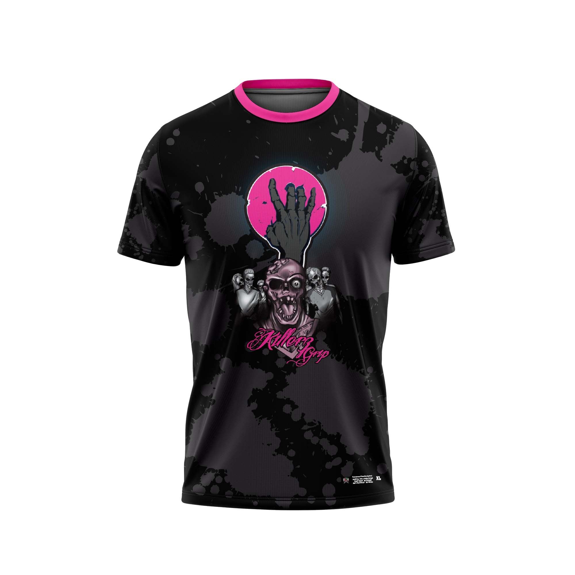 Killerz Grip Black And Pink Jersey