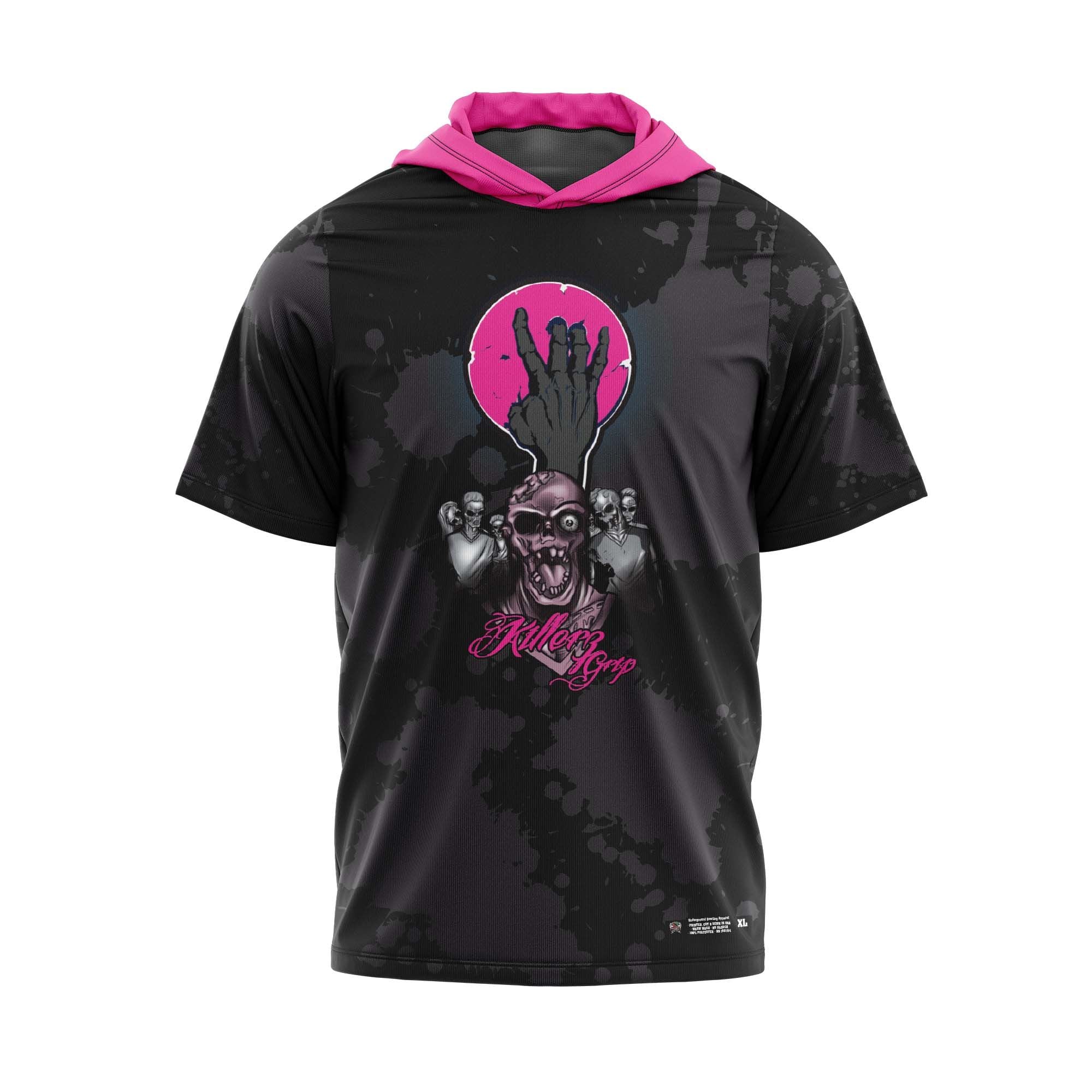 Killerz Grip Black And Pink Jersey