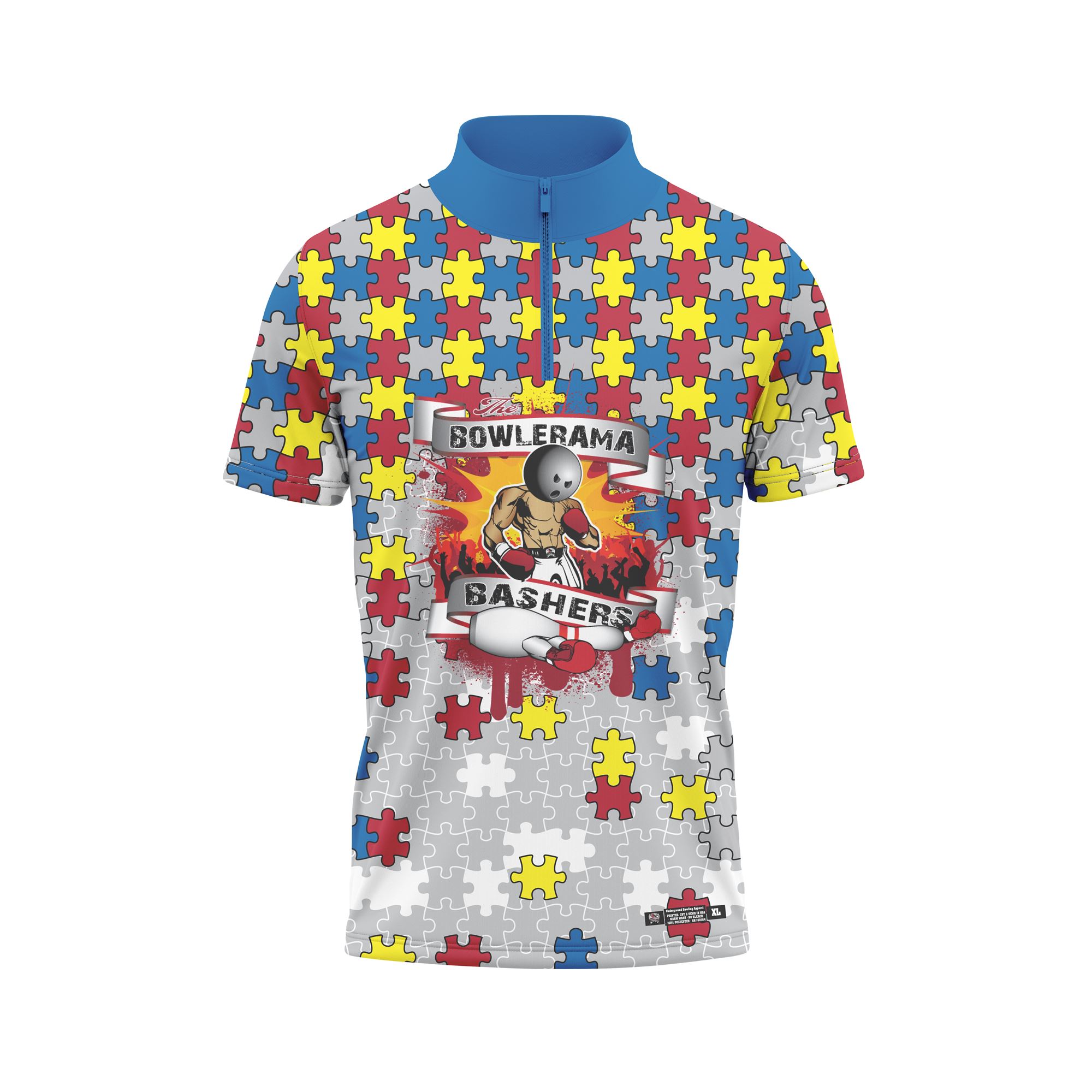 Bowlerama Bashers Autism Jersey