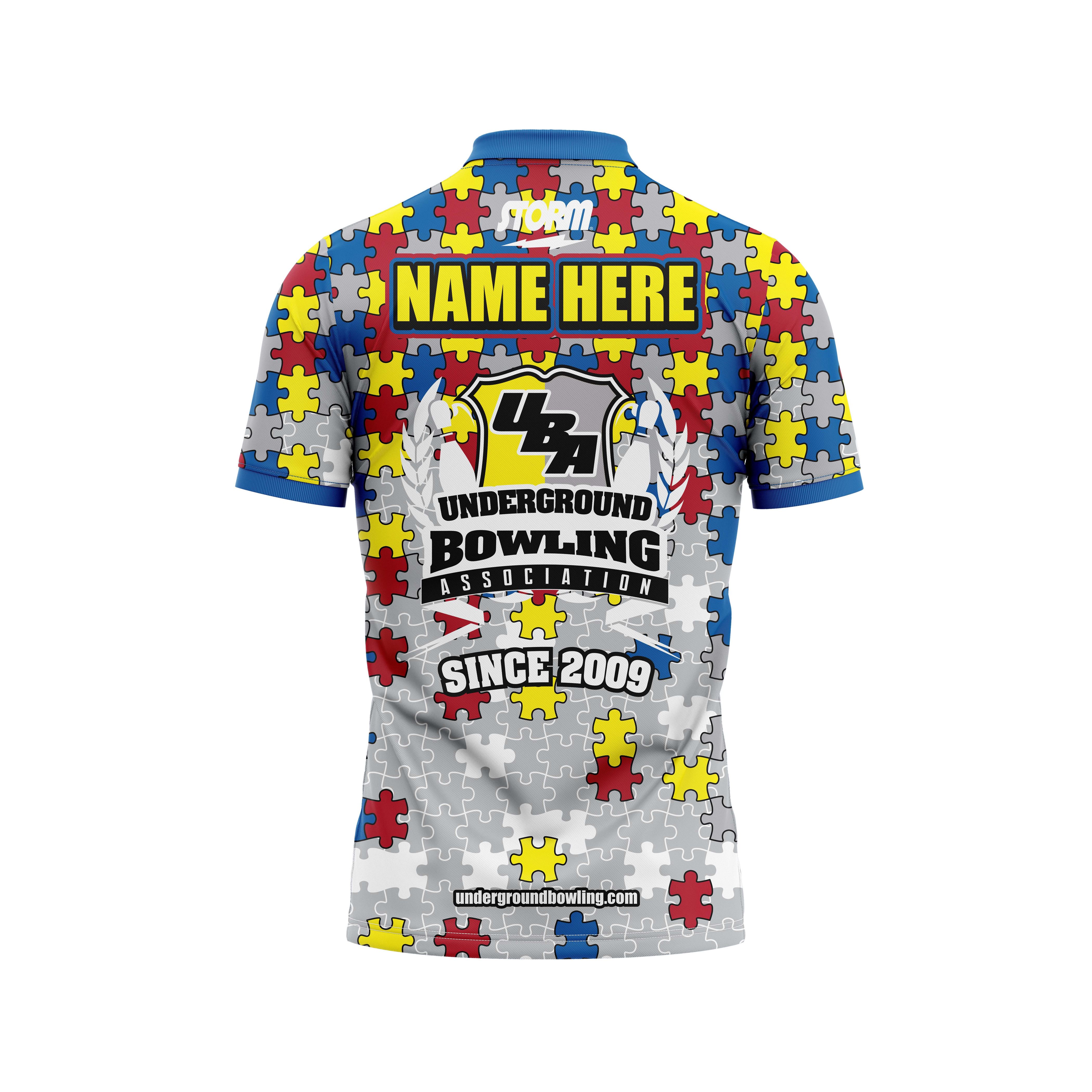 Bowlerama Bashers Autism Jersey