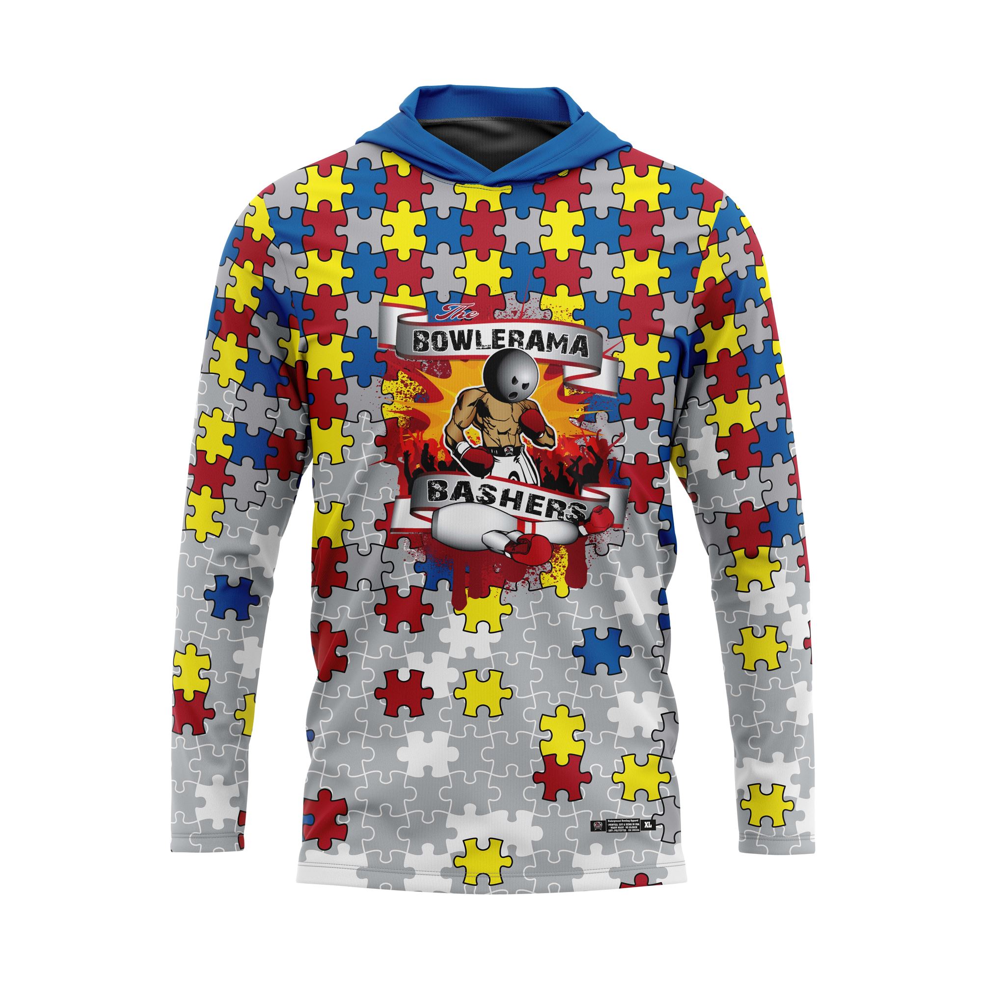 Bowlerama Bashers Autism Jersey