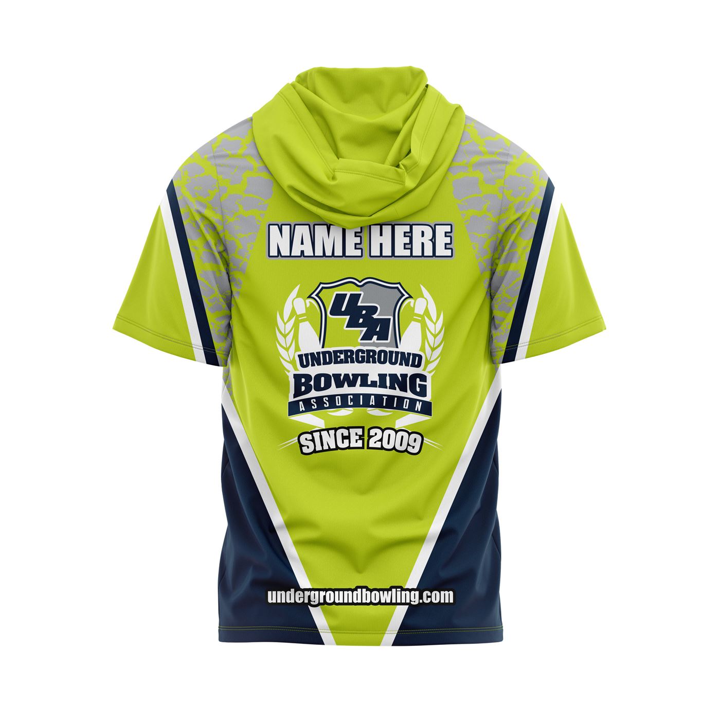 Bowlerama Bashers Neon Lime Jersey