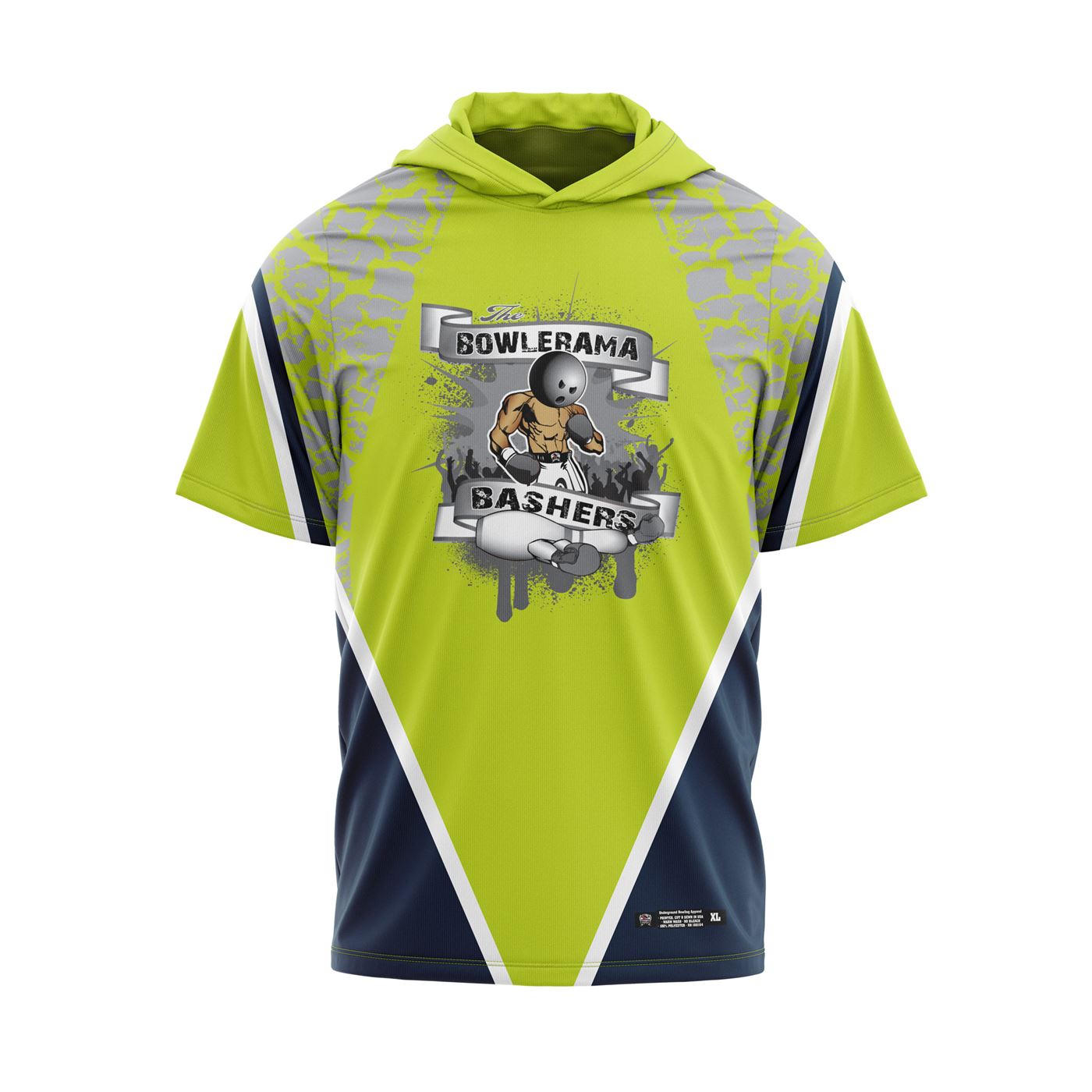 Bowlerama Bashers Neon Lime Jersey