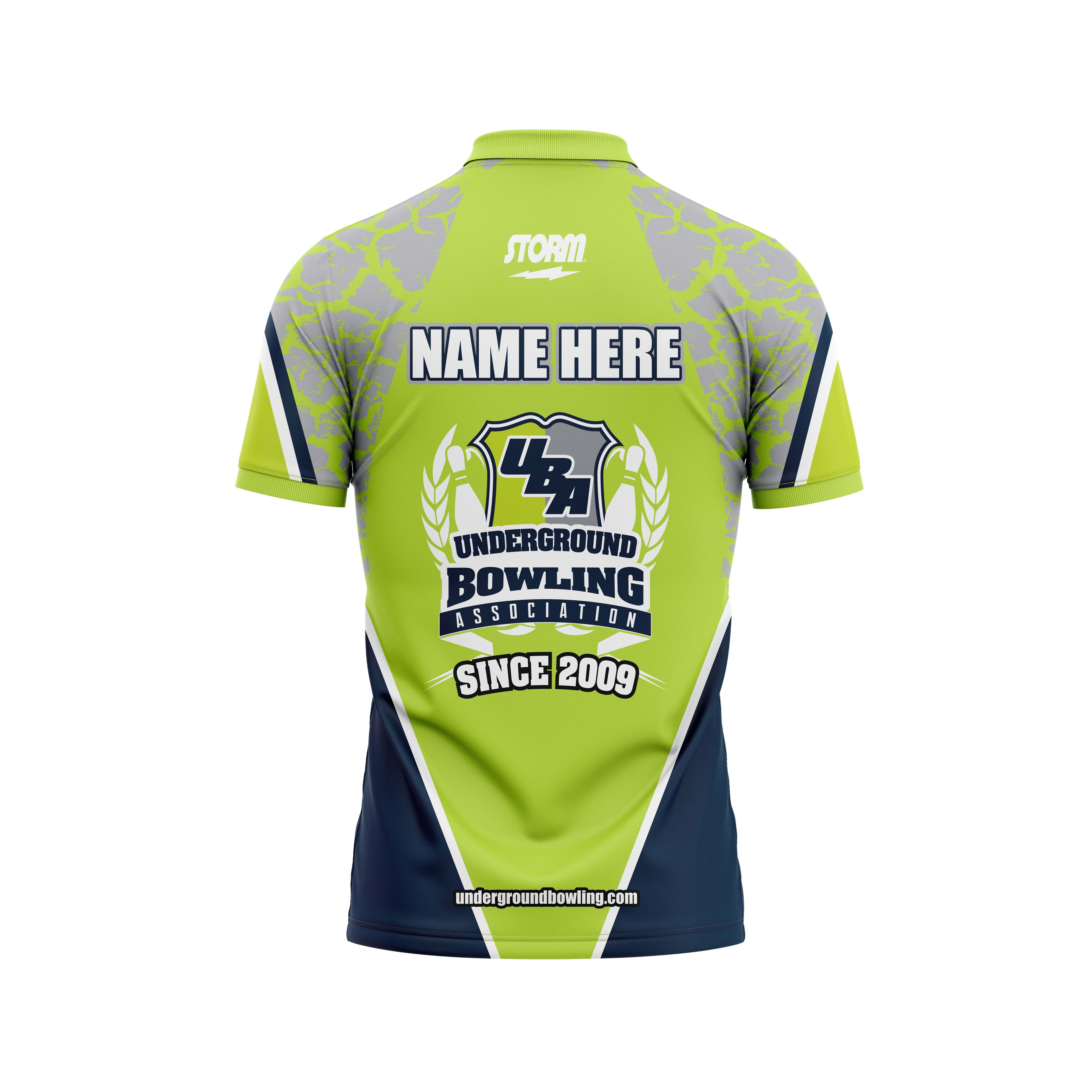 Bowlerama Bashers Neon Lime Jersey