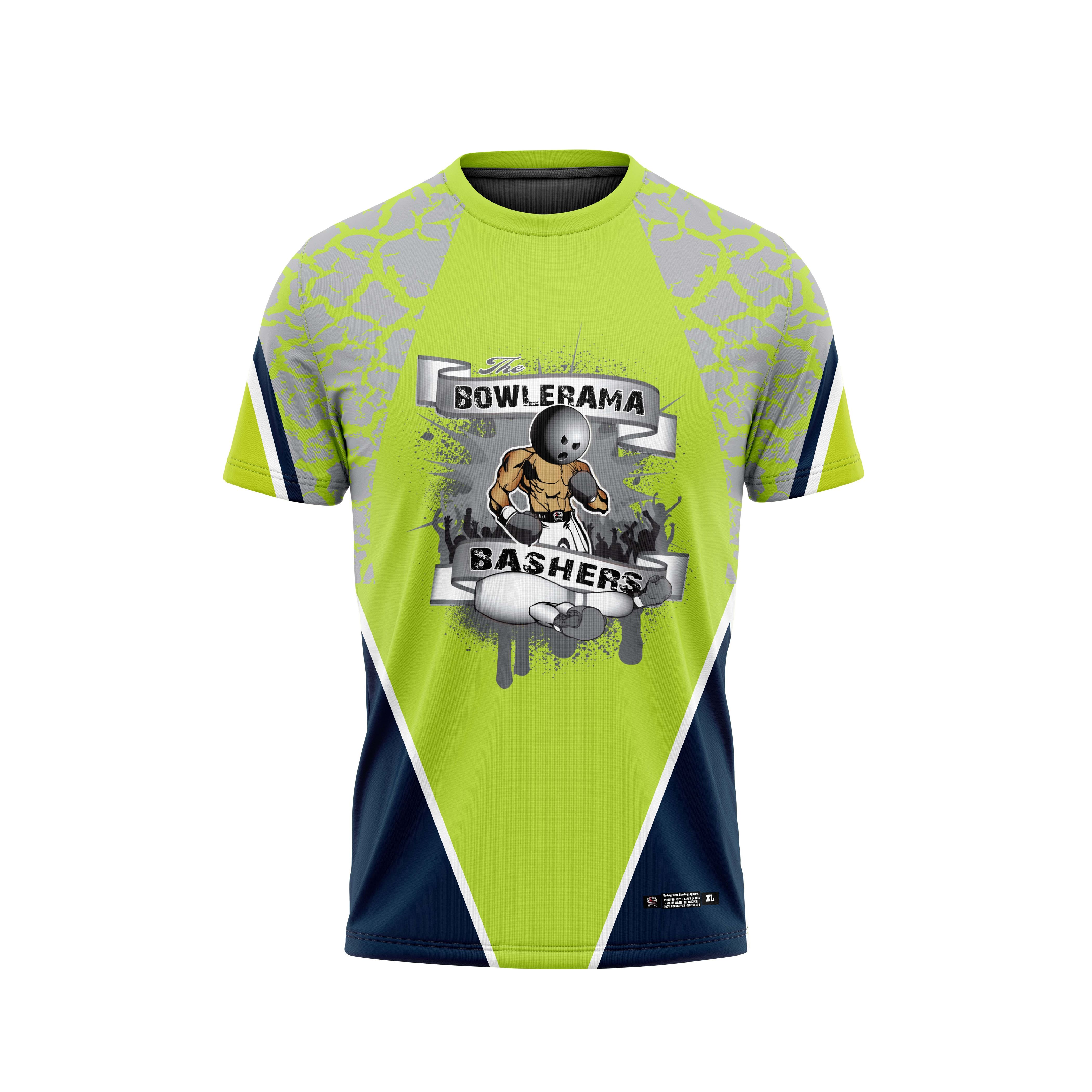 Bowlerama Bashers Neon Lime Jersey