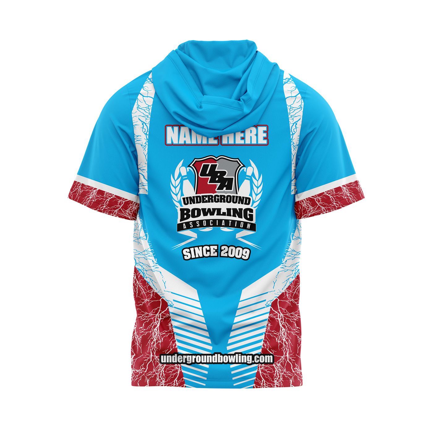 Bowlerama Bashers Red Blue Jersey