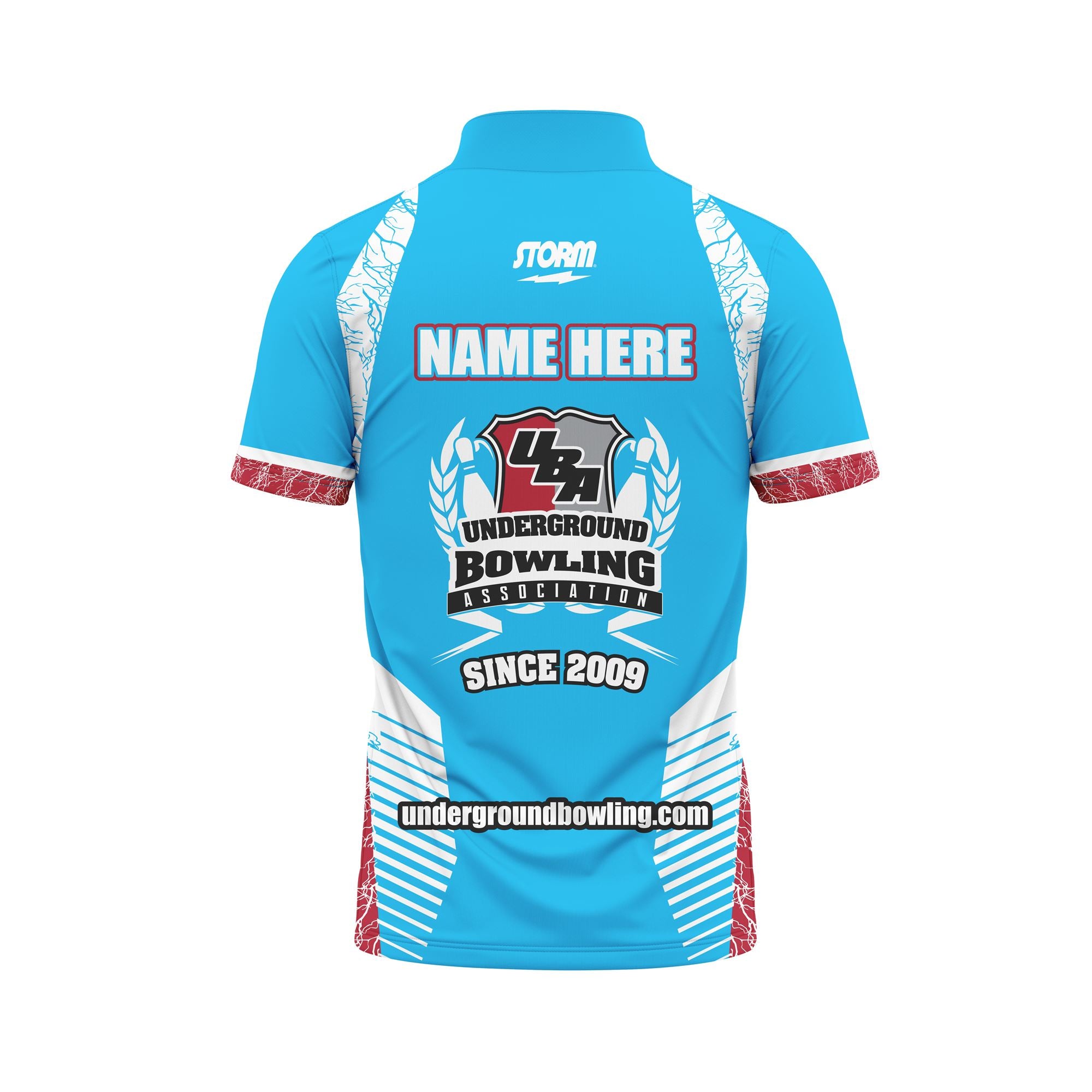 Bowlerama Bashers Red Blue Jersey