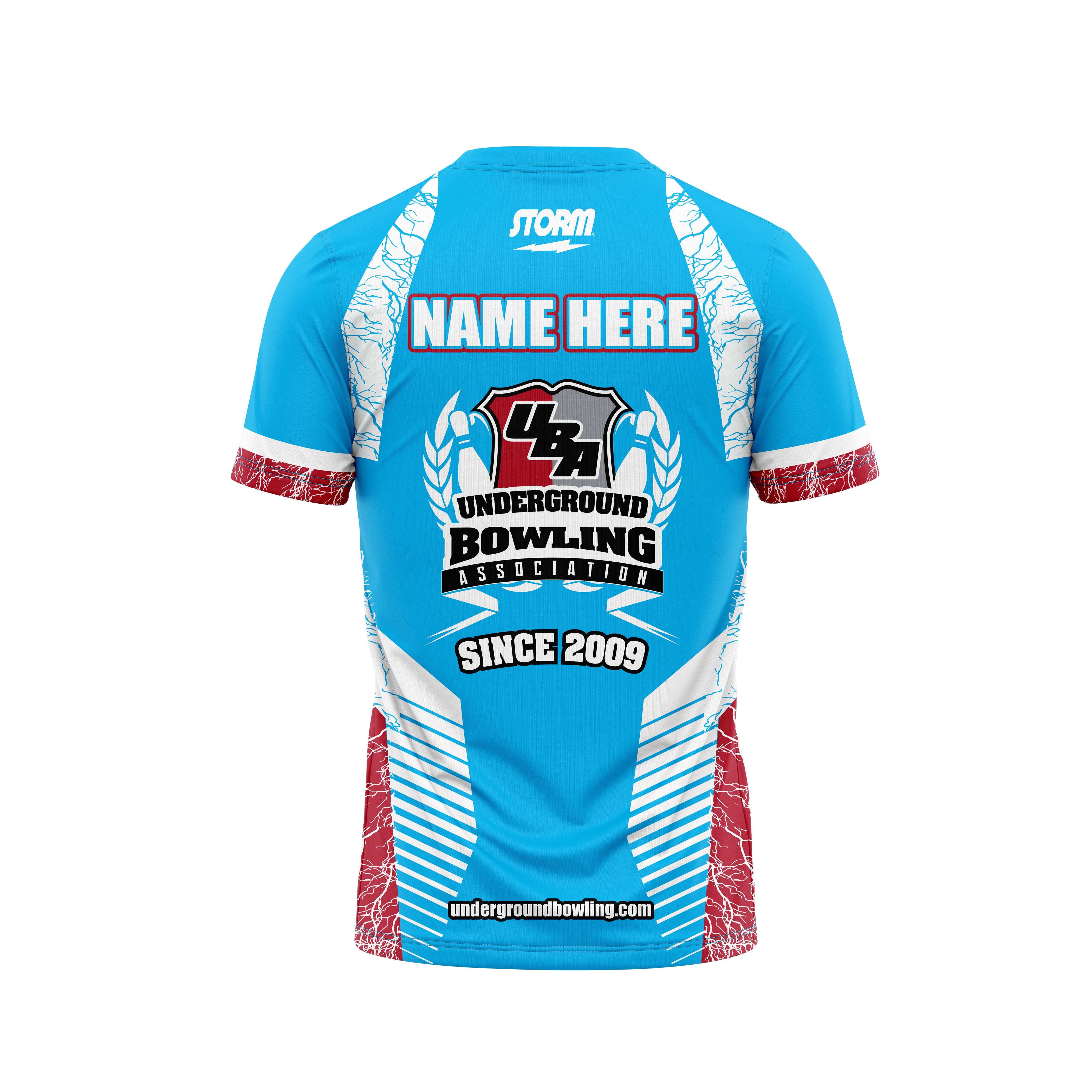 Bowlerama Bashers Red Blue Jersey