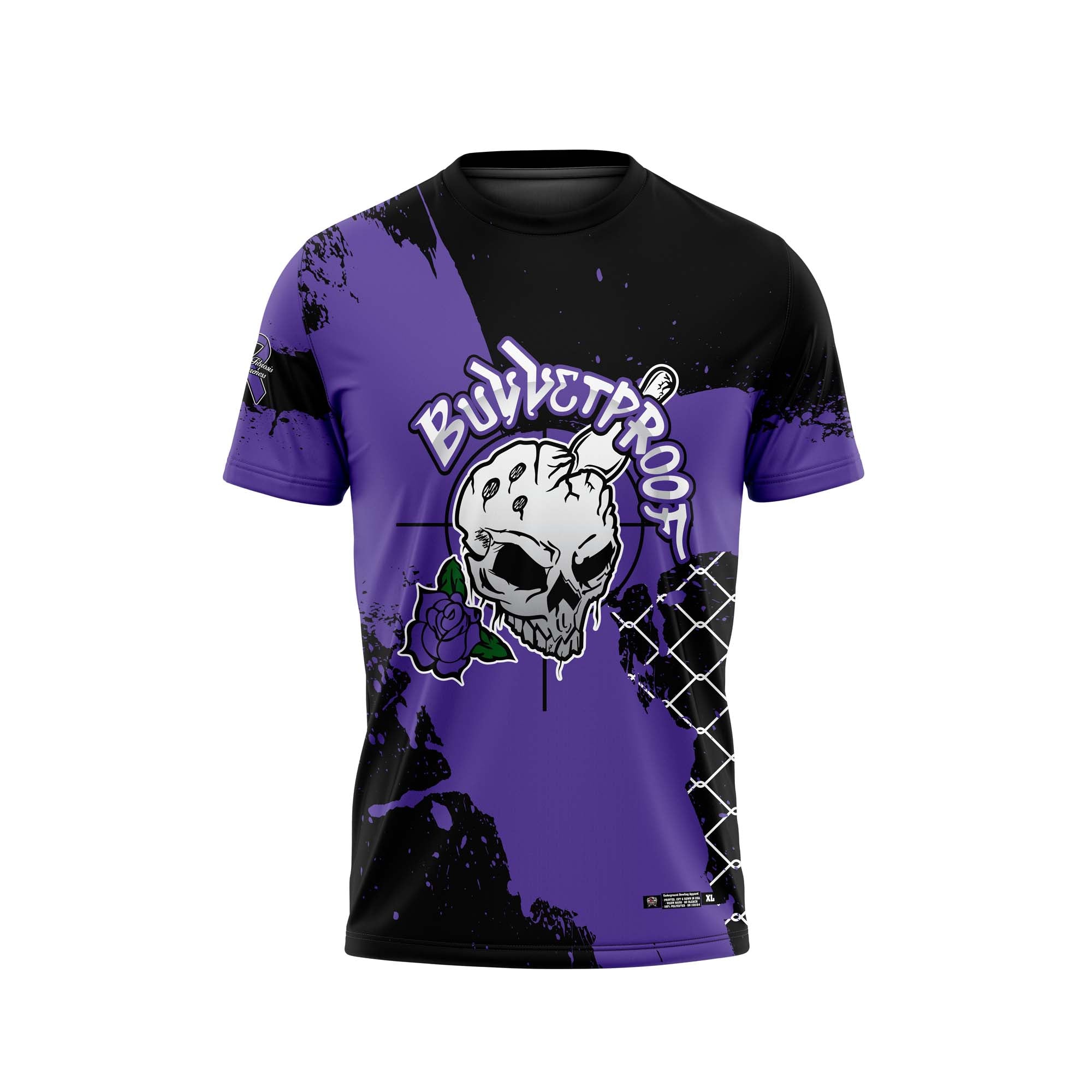 Bulletproof Paint Splatter Fence Jersey