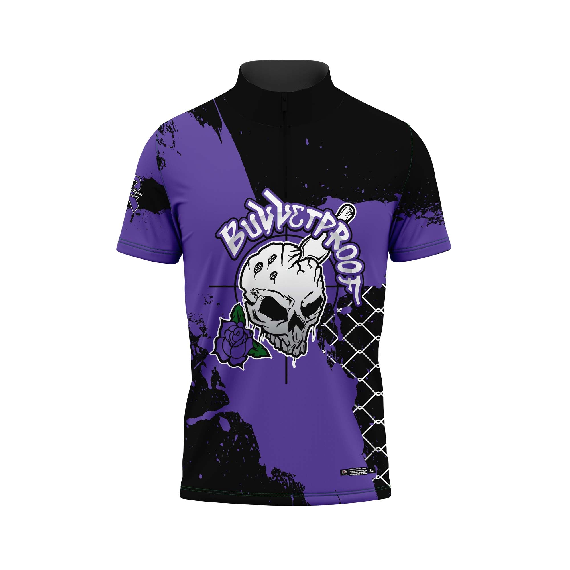 Bulletproof Paint Splatter Fence Jersey