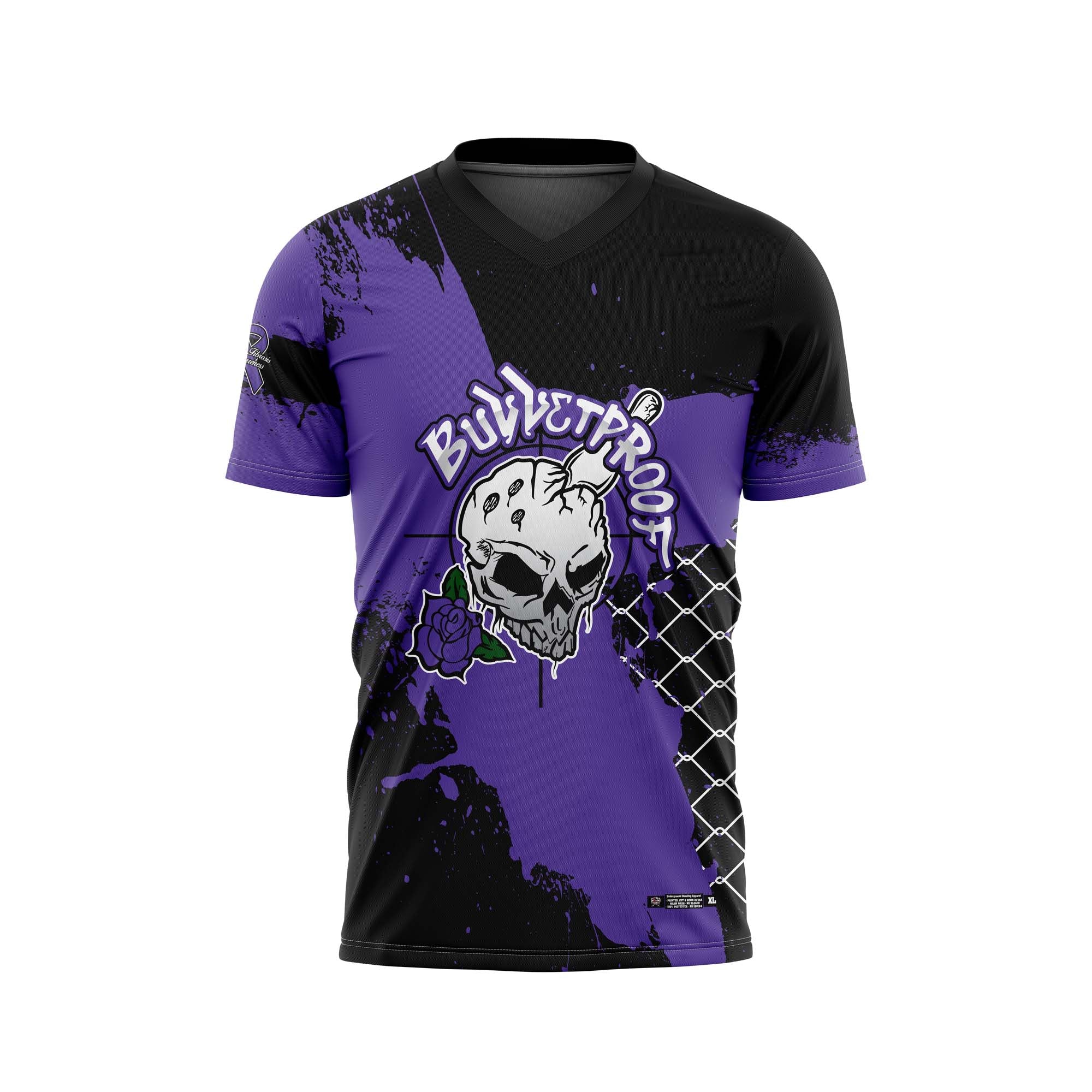 Bulletproof Paint Splatter Fence Jersey