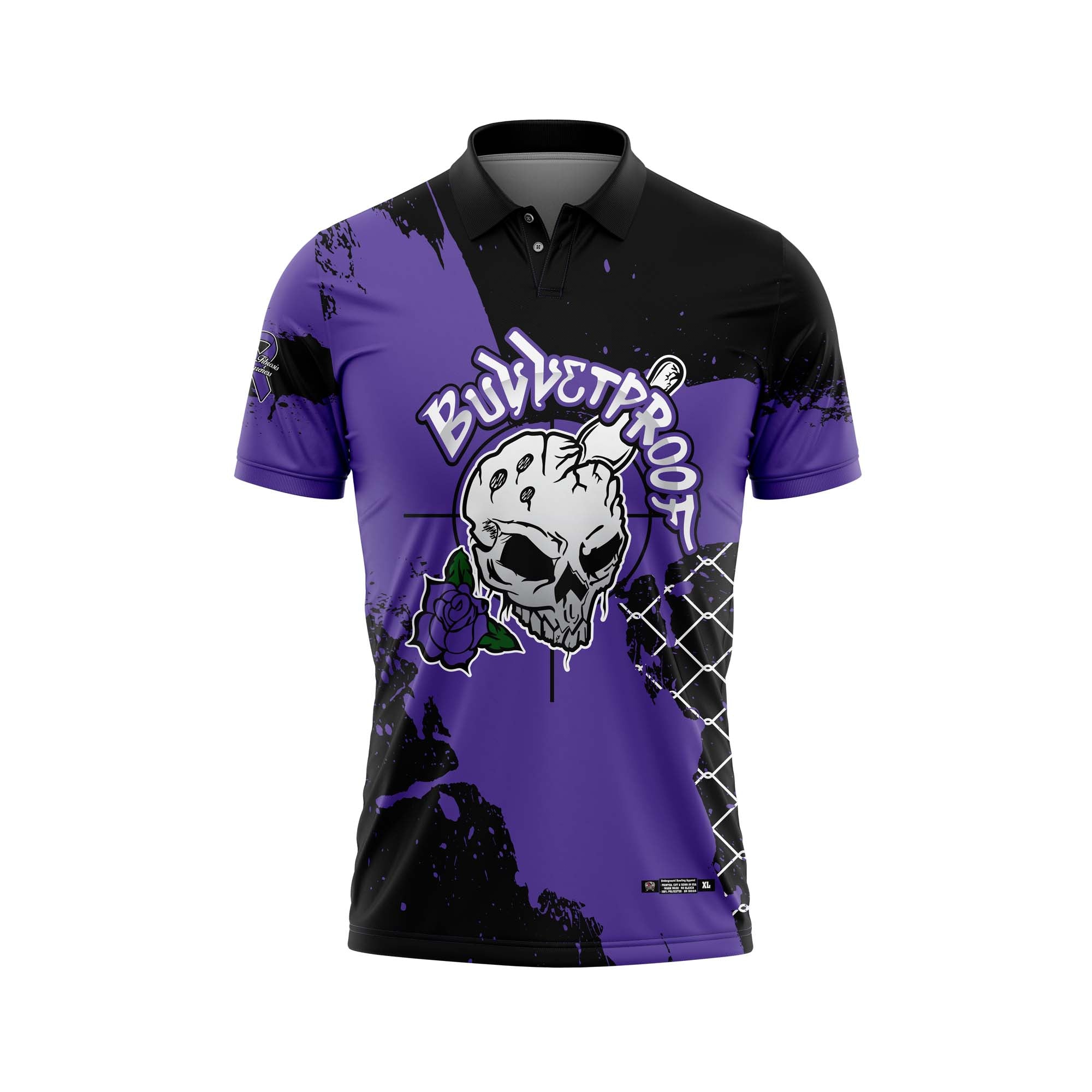 Bulletproof Paint Splatter Fence Jersey