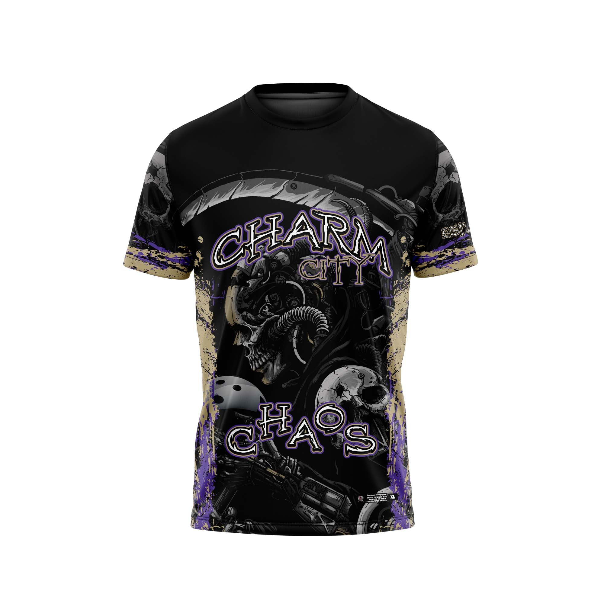 Charm City Chaos Met Gold Jersey