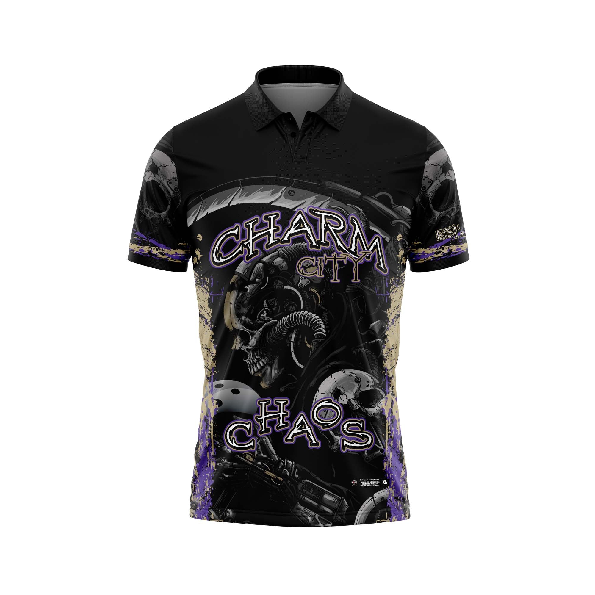 Charm City Chaos Met Gold Jersey