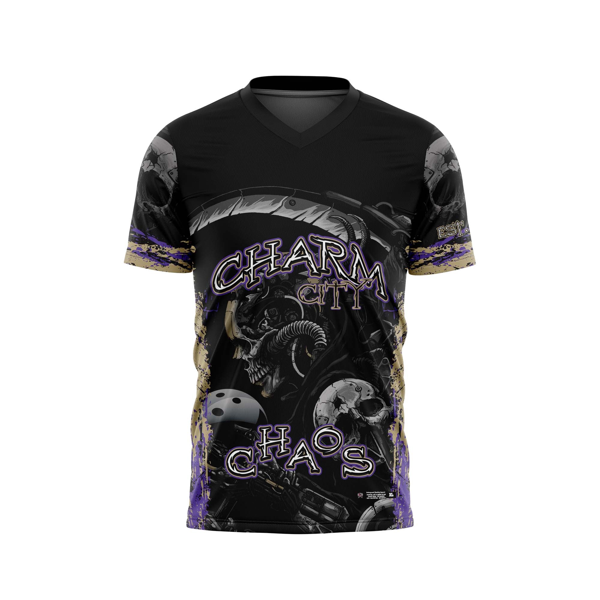 Charm City Chaos Met Gold Jersey