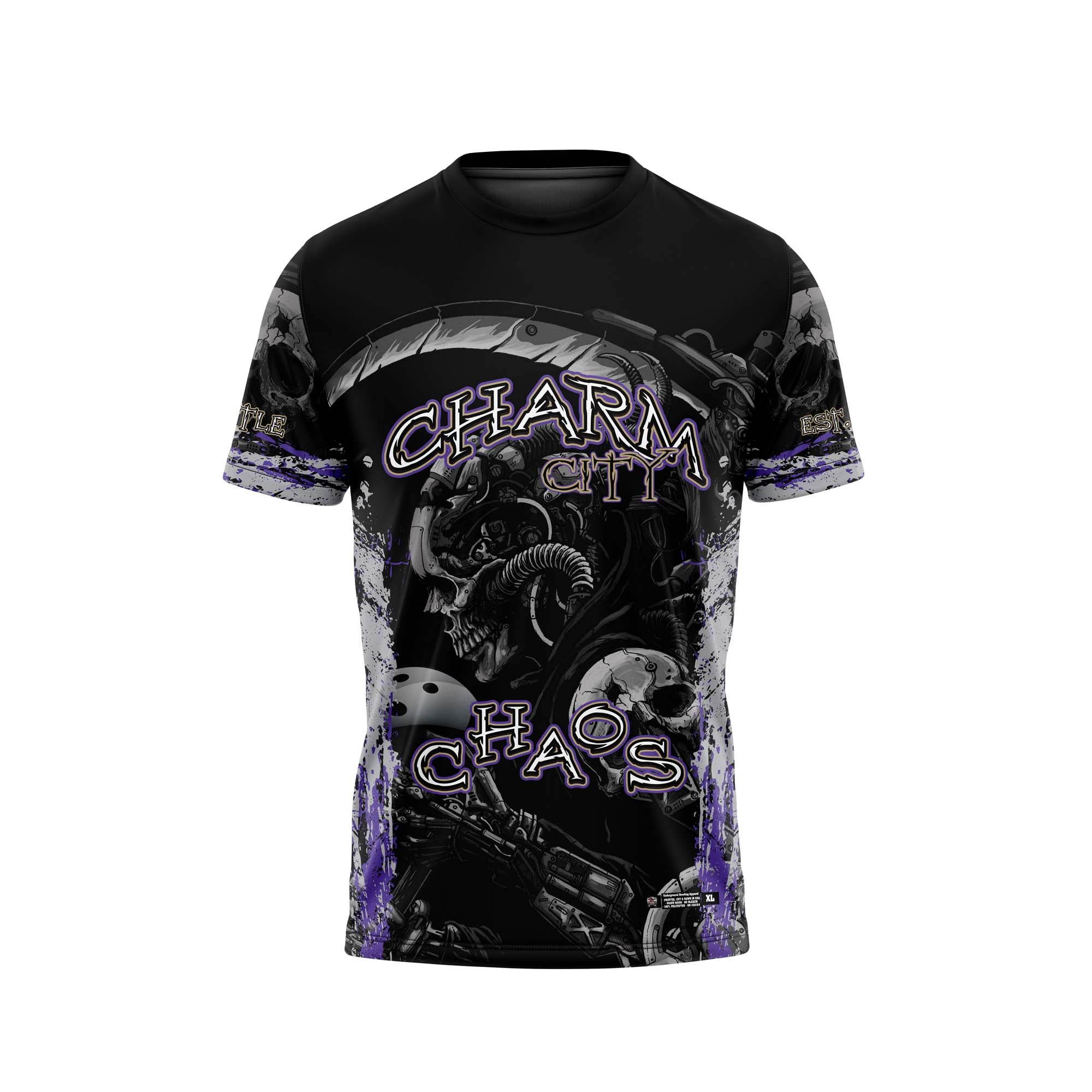 Charm City Chaos Met Grey Jersey