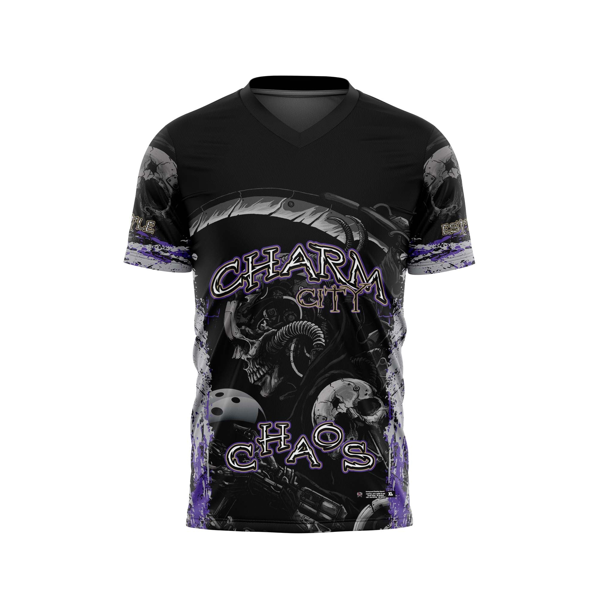 Charm City Chaos Met Grey Jersey