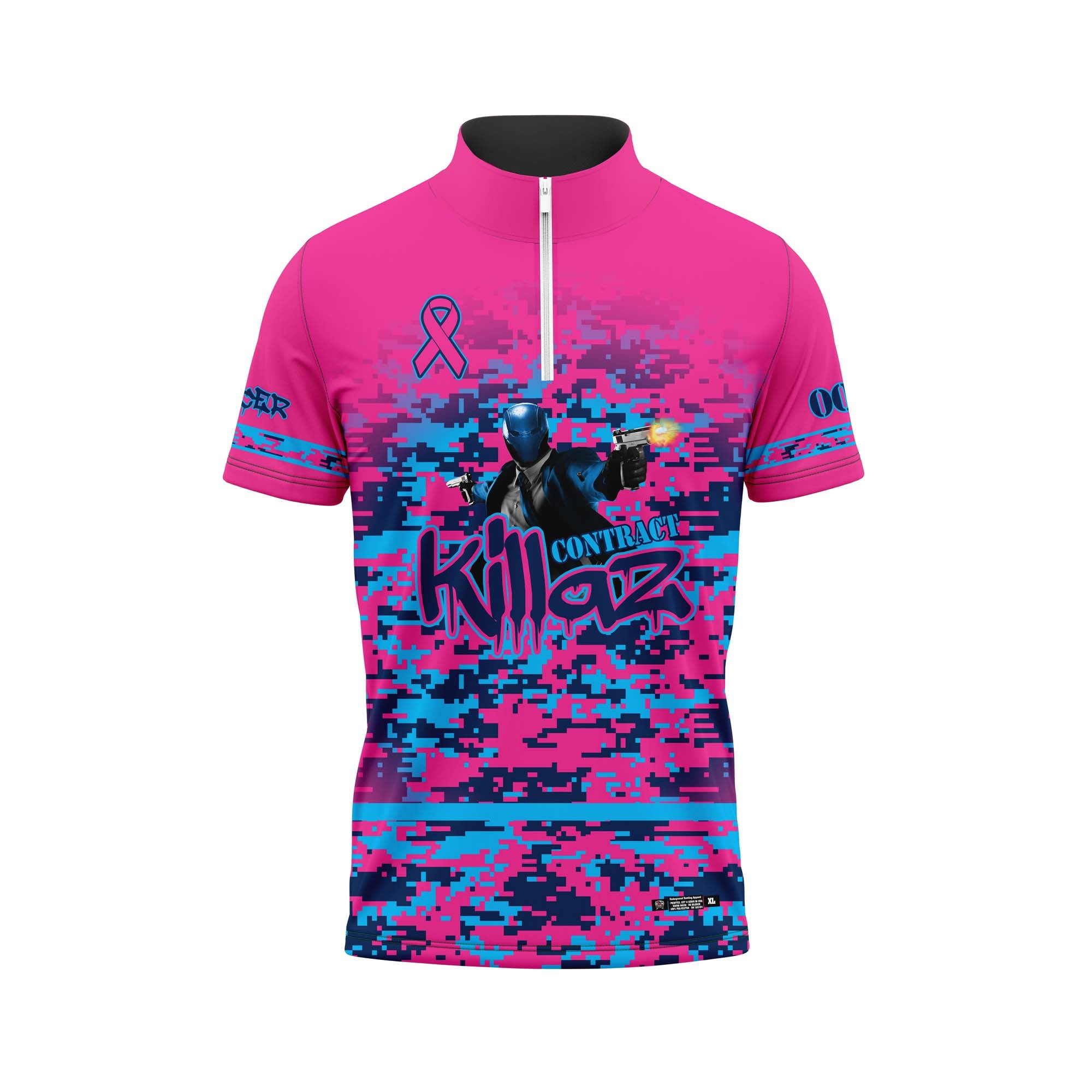 Contract Killaz BC Camo Pink Jersey