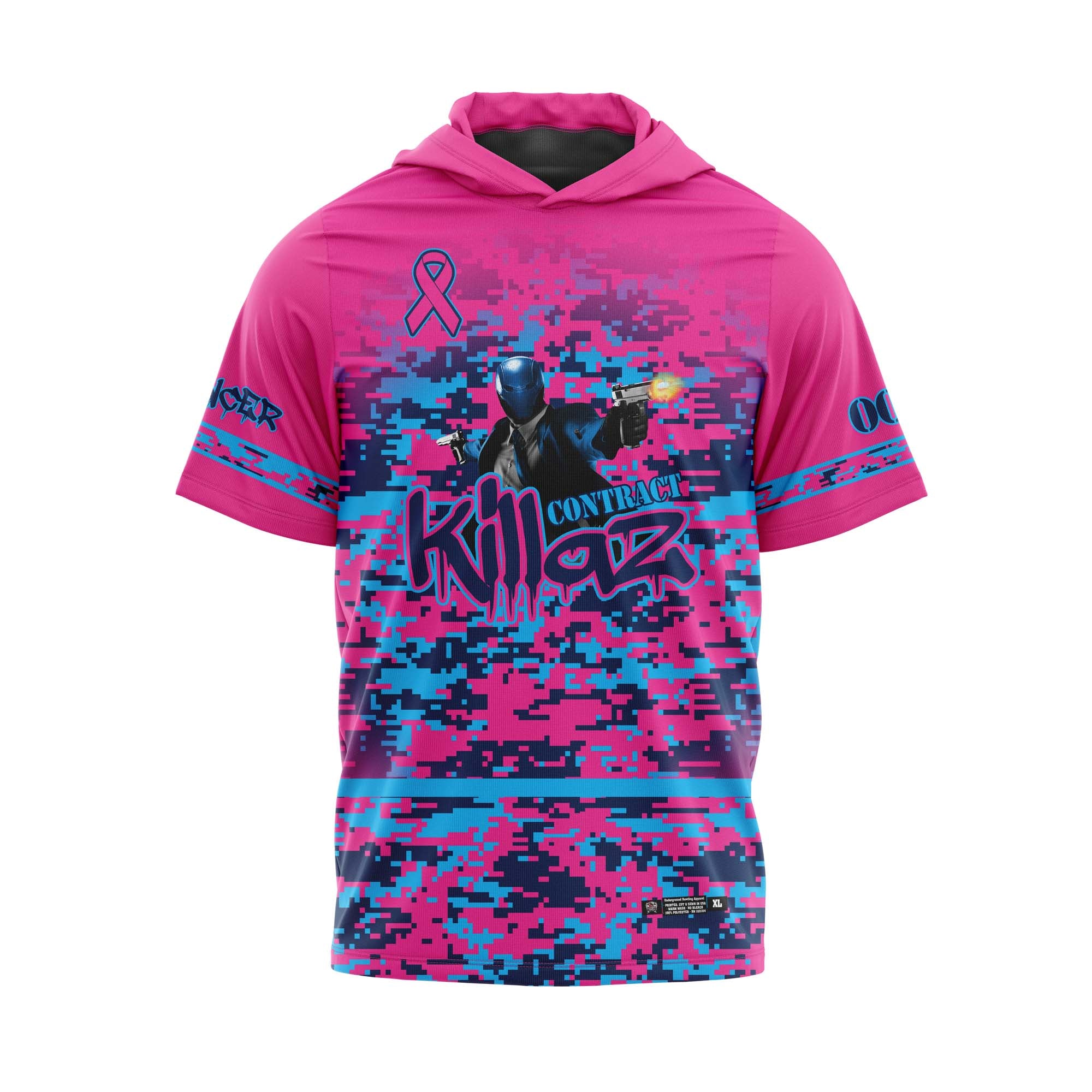 Contract Killaz BC Camo Pink Jersey