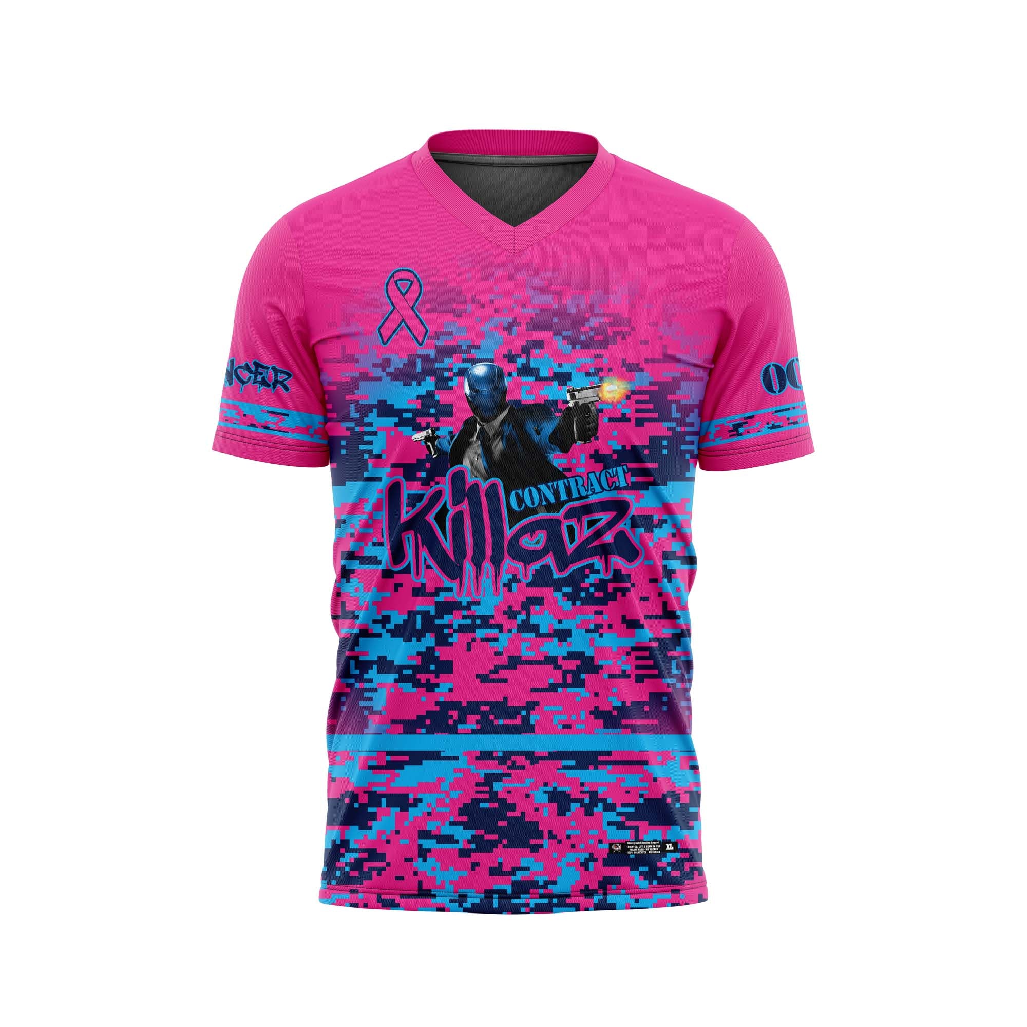 Contract Killaz BC Camo Pink Jersey