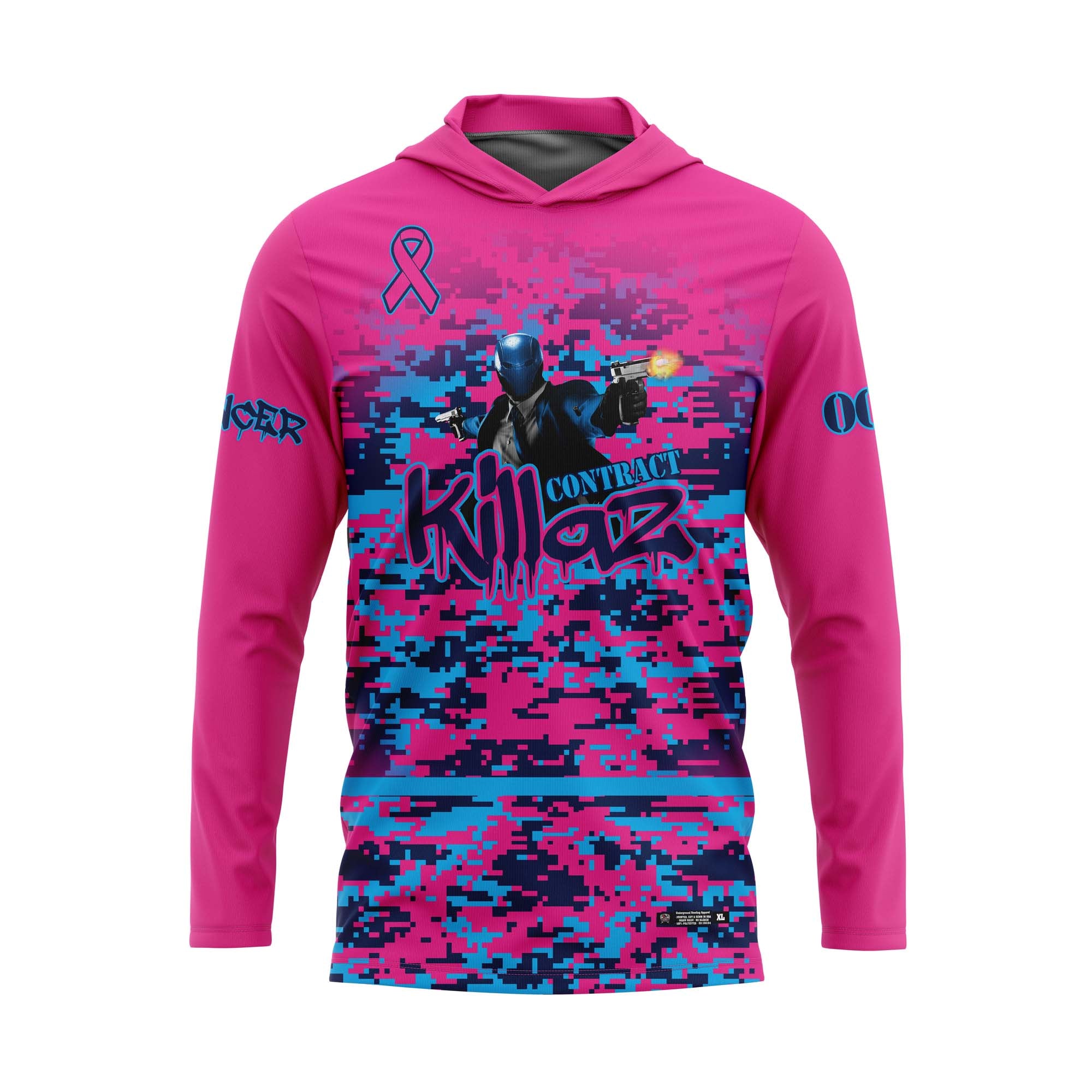 Contract Killaz BC Camo Pink Jersey