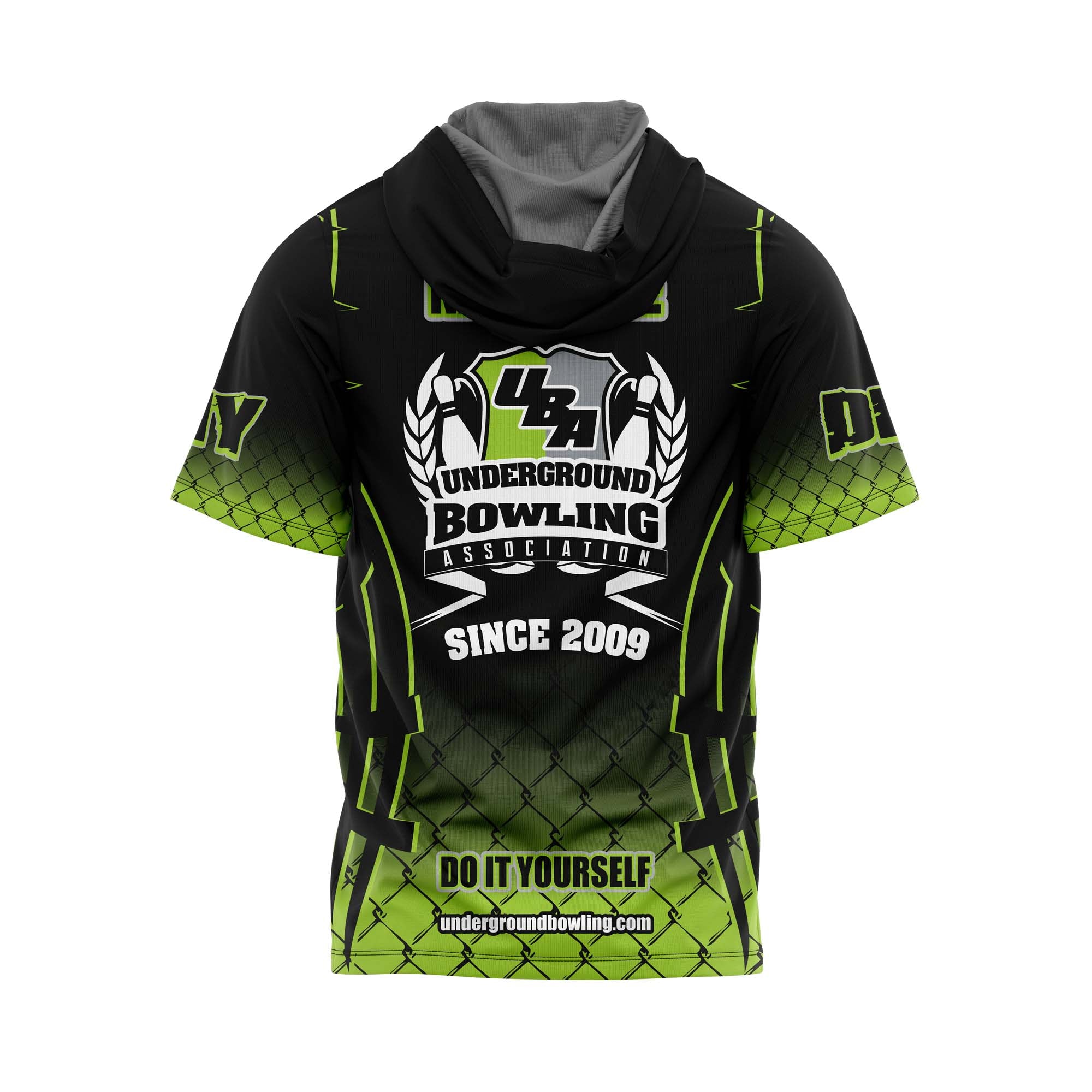 D I Y Black Lime Jerseys