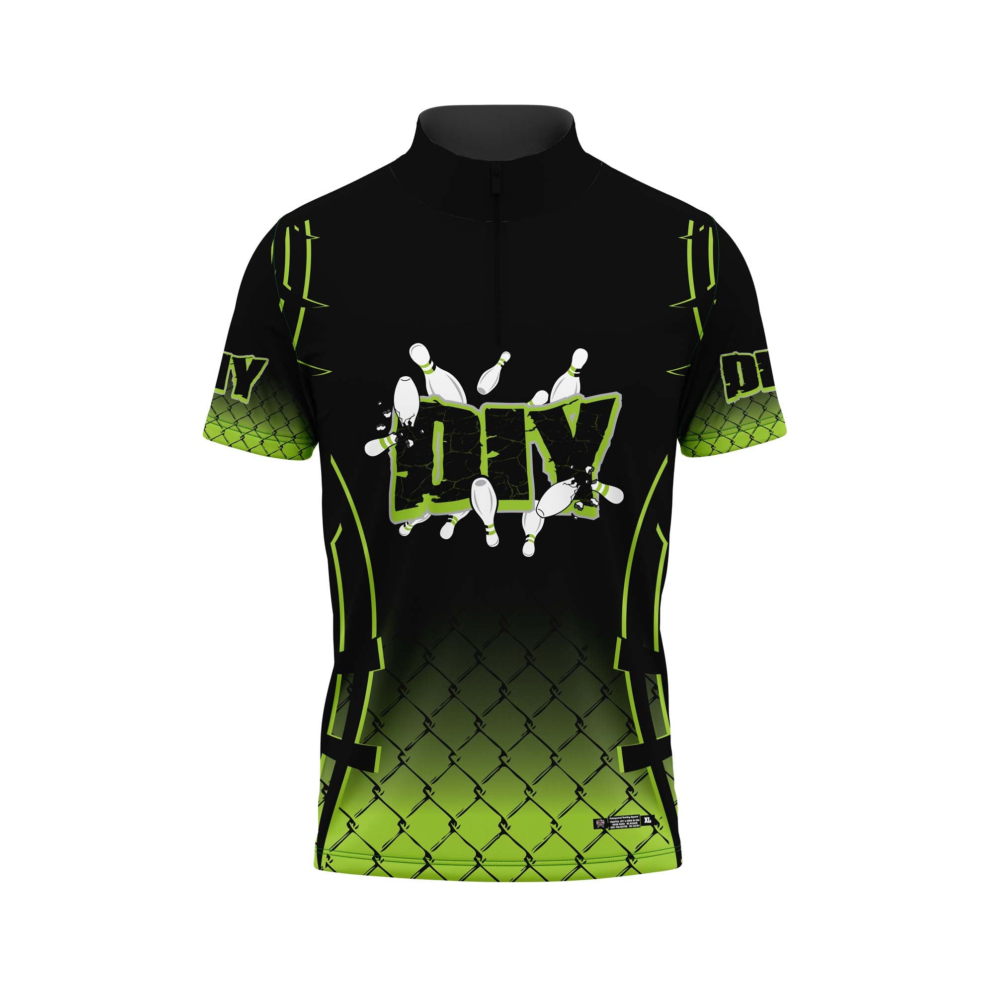 D I Y Black Lime Jerseys