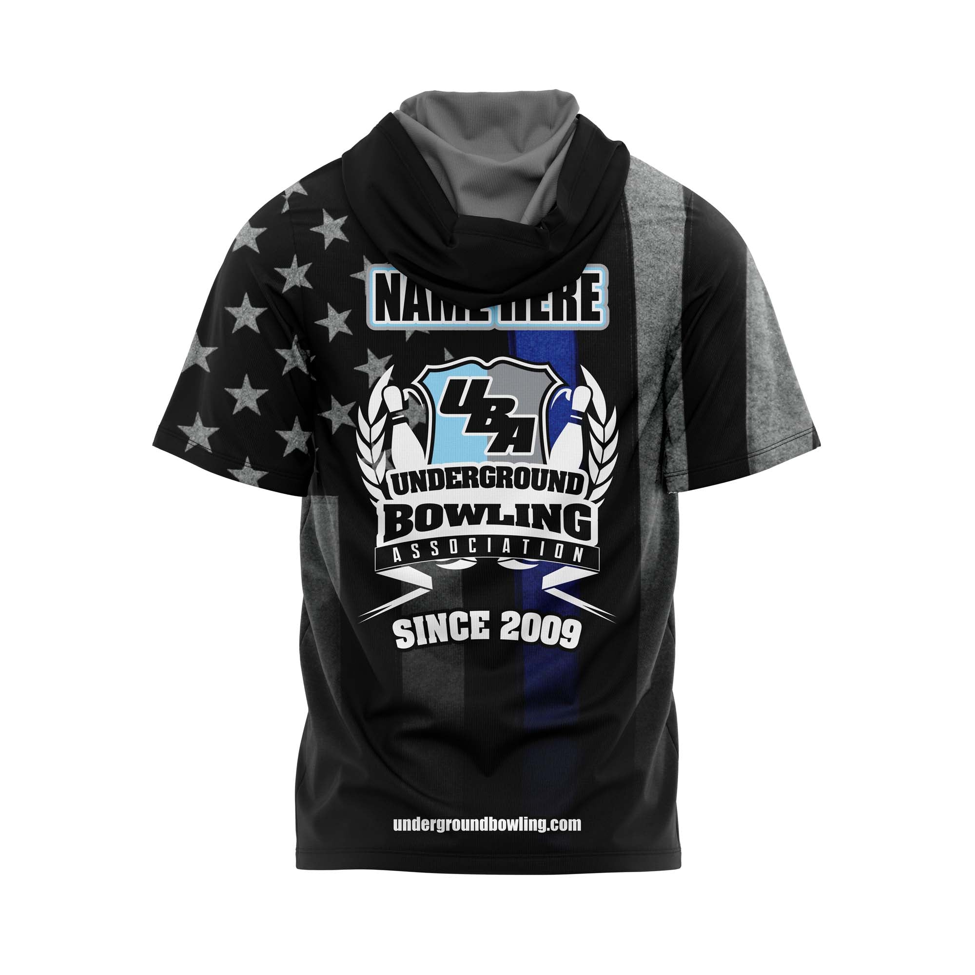 Da Garden Foundation Blue Line Flag Jersey