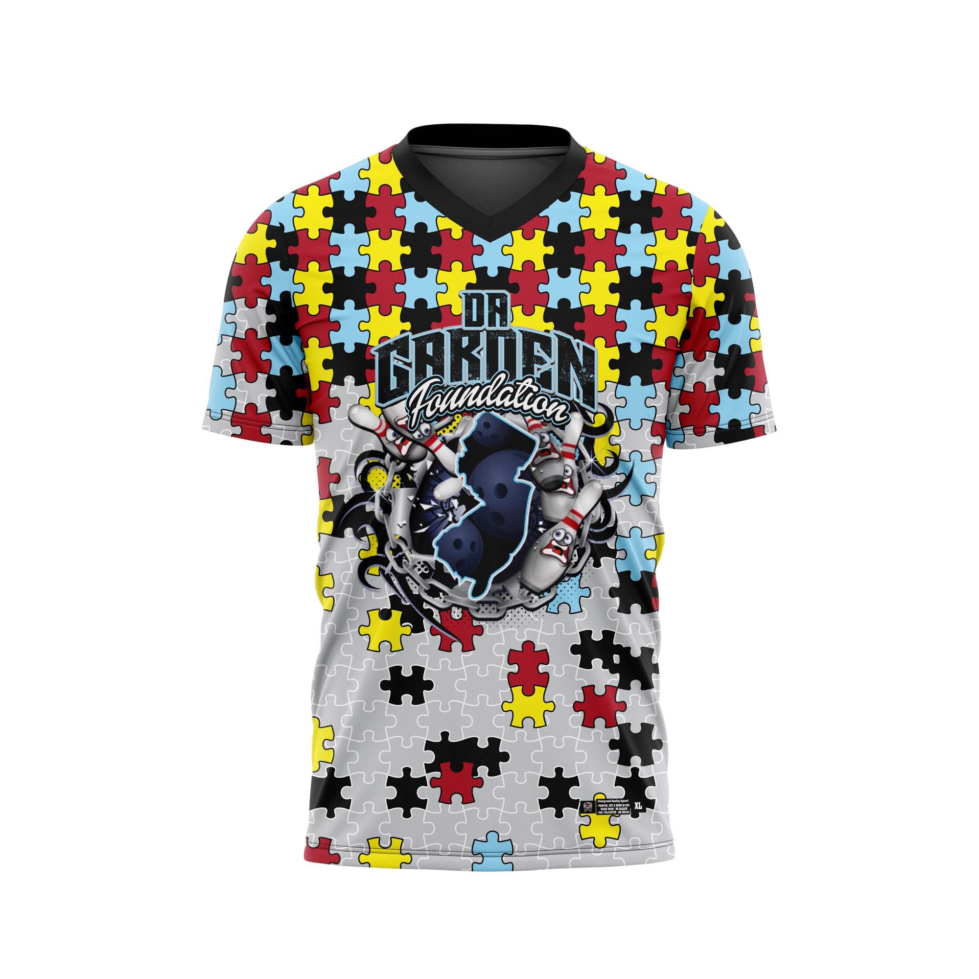 Da Garden Foundation Colored Autism Jersey