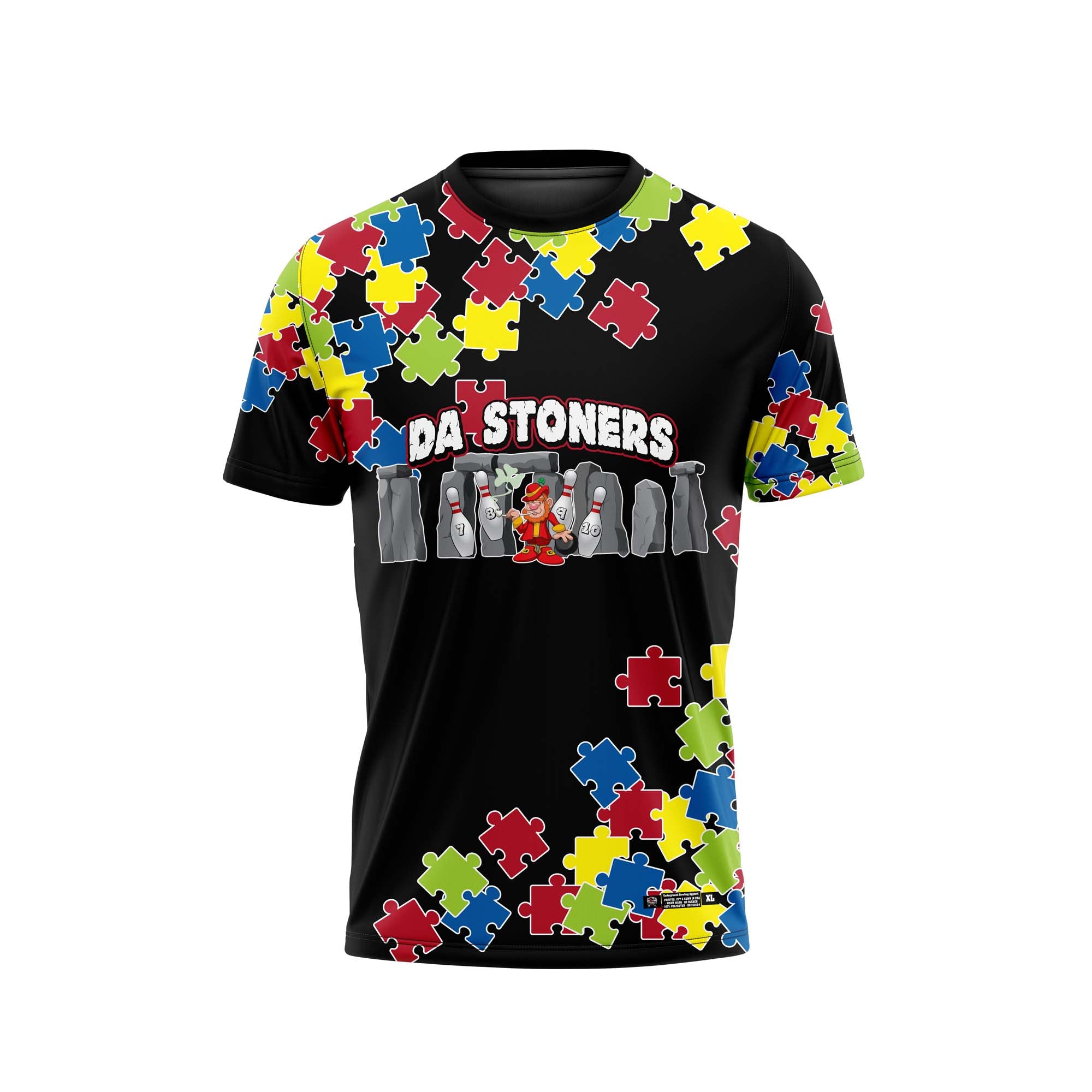 Da Stoners Black Autism Jersey