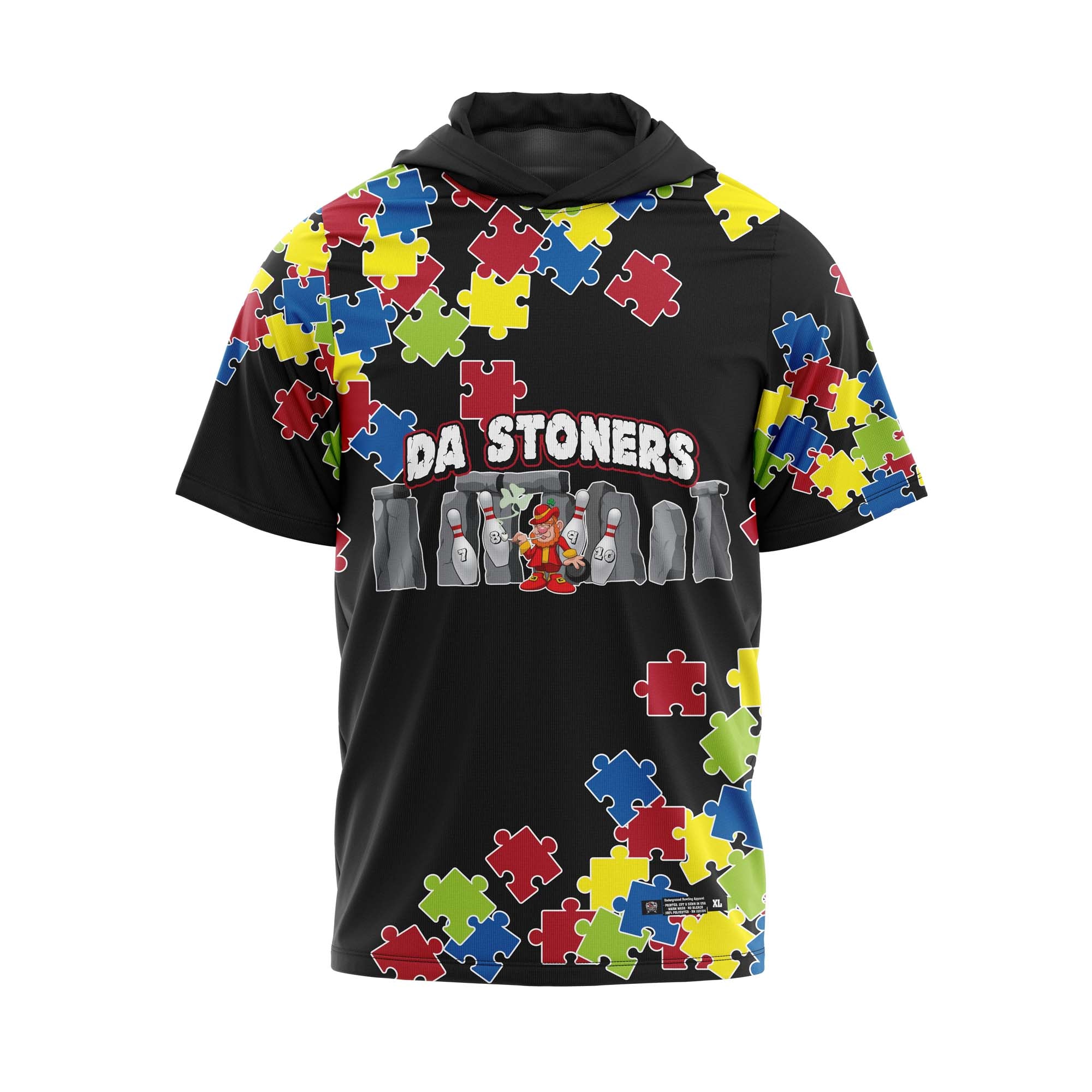 Da Stoners Black Autism Jersey