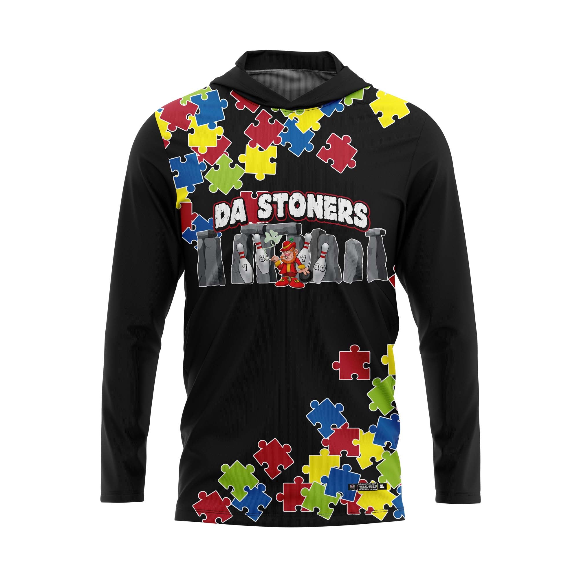 Da Stoners Black Autism Jersey