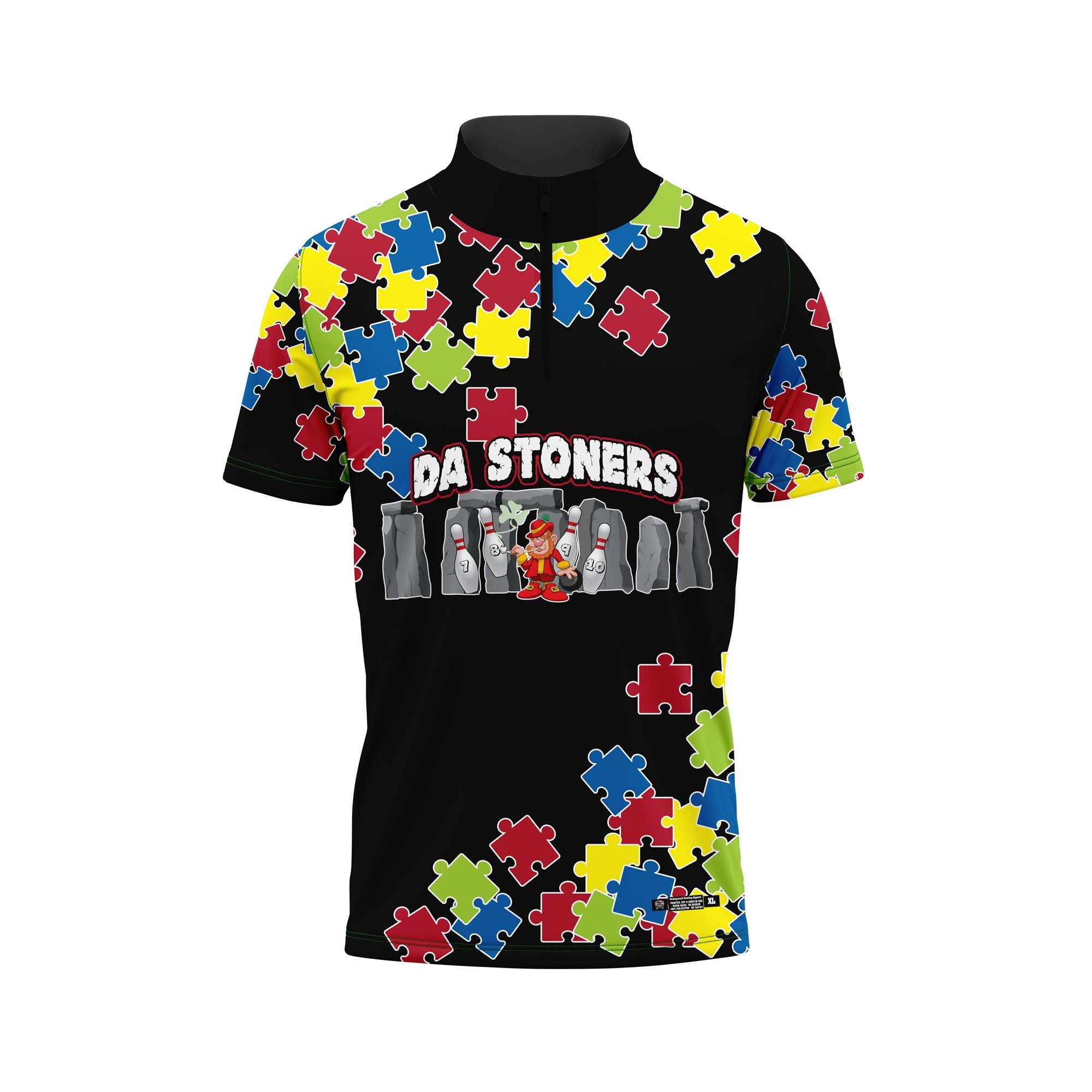 Da Stoners Black Autism Jersey