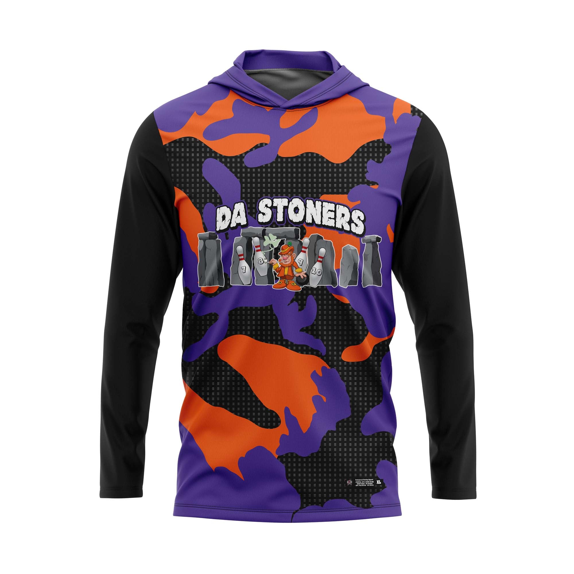 Da Stoners Orange Camo Jersey