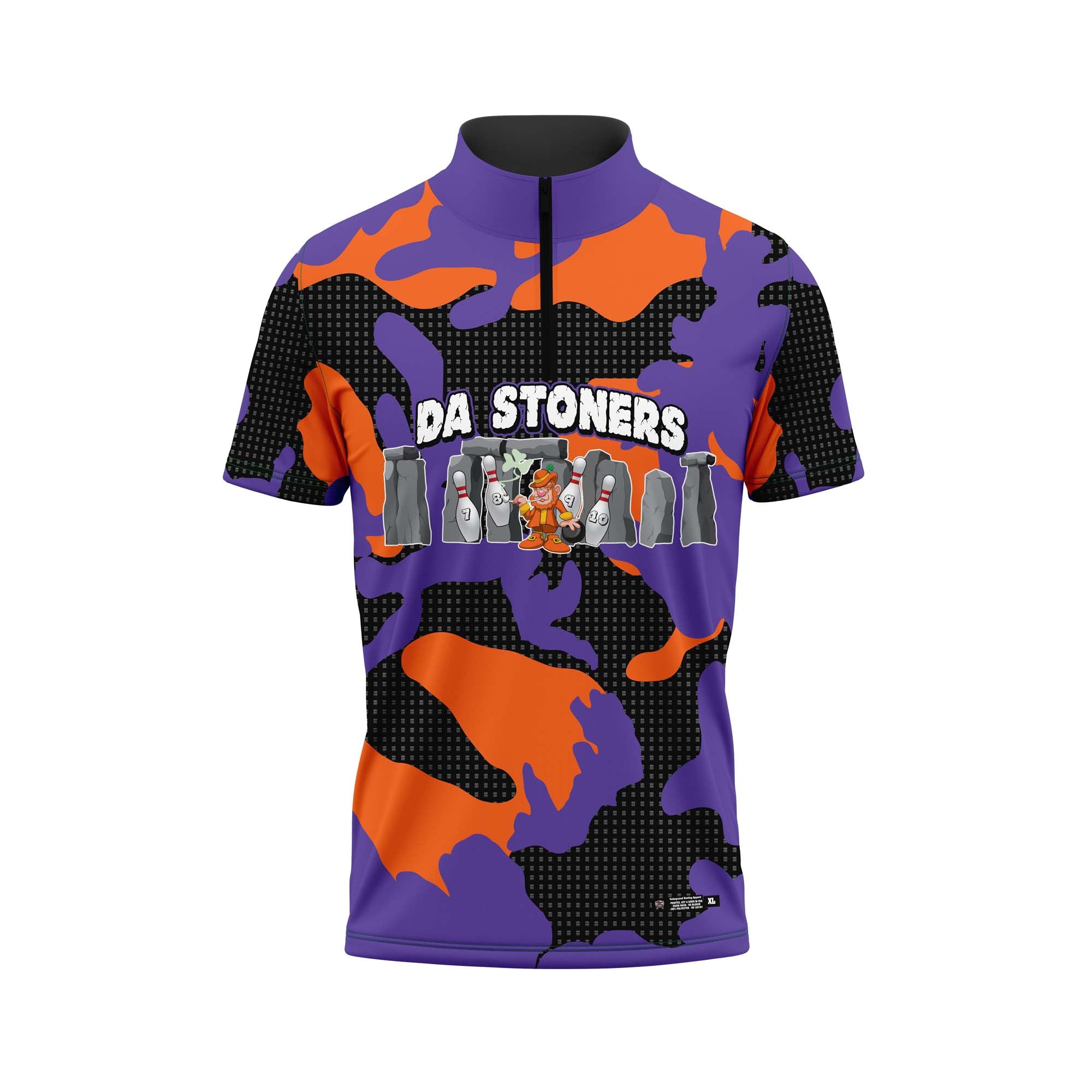 Da Stoners Orange Camo Jersey