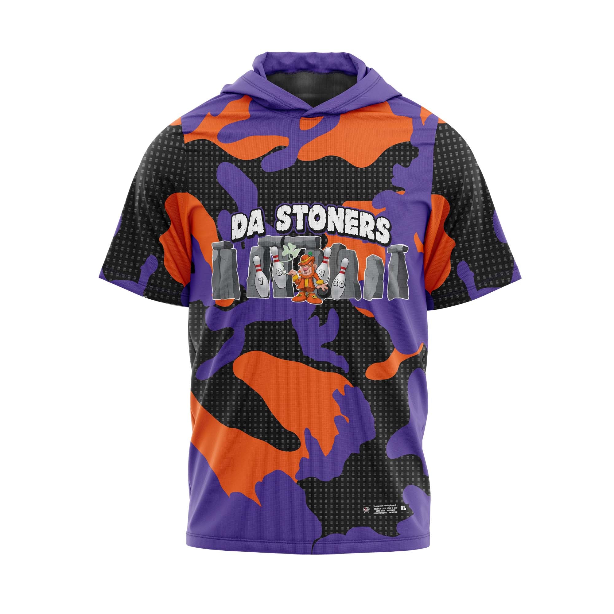 Da Stoners Orange Camo Jersey