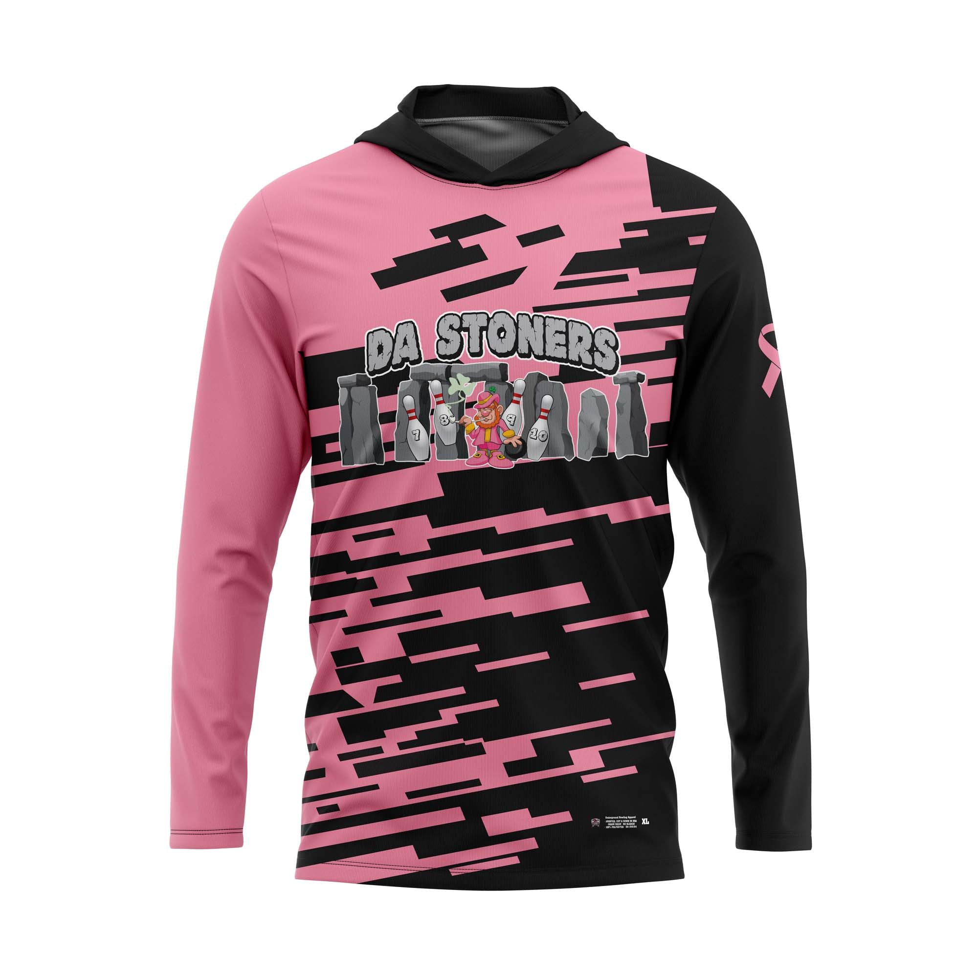 Da Stoners Pink Geometric Jersey