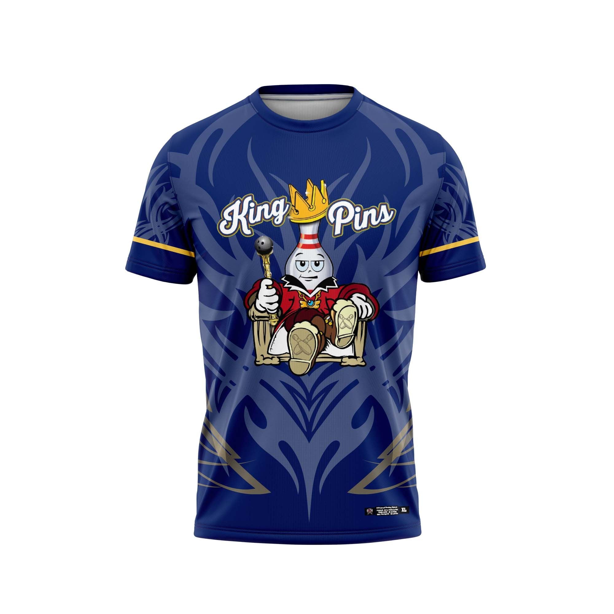 King Pins Dark Royal Jersey