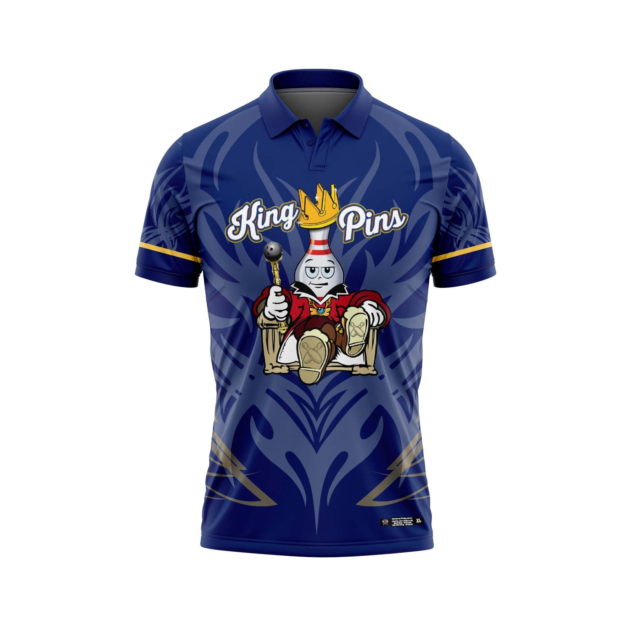 King Pins Dark Royal Jersey