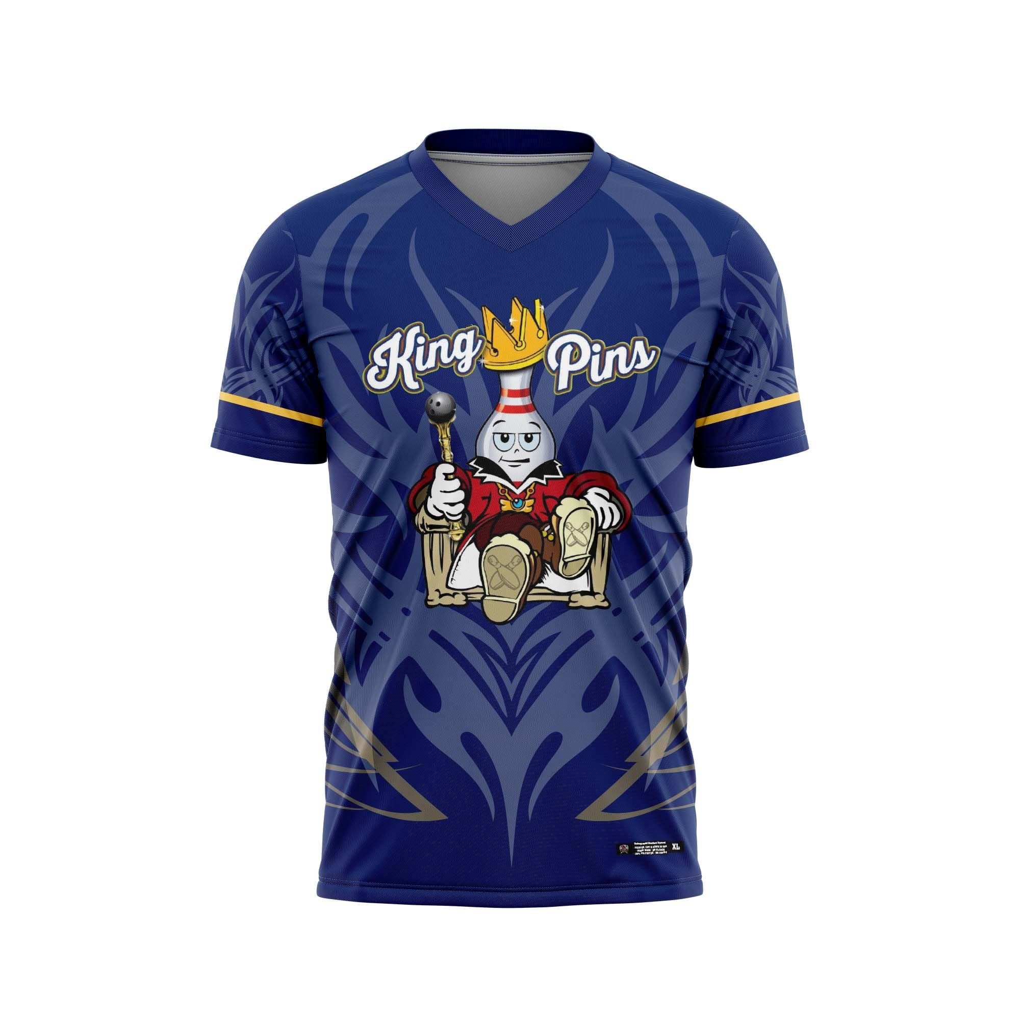 King Pins Dark Royal Jersey