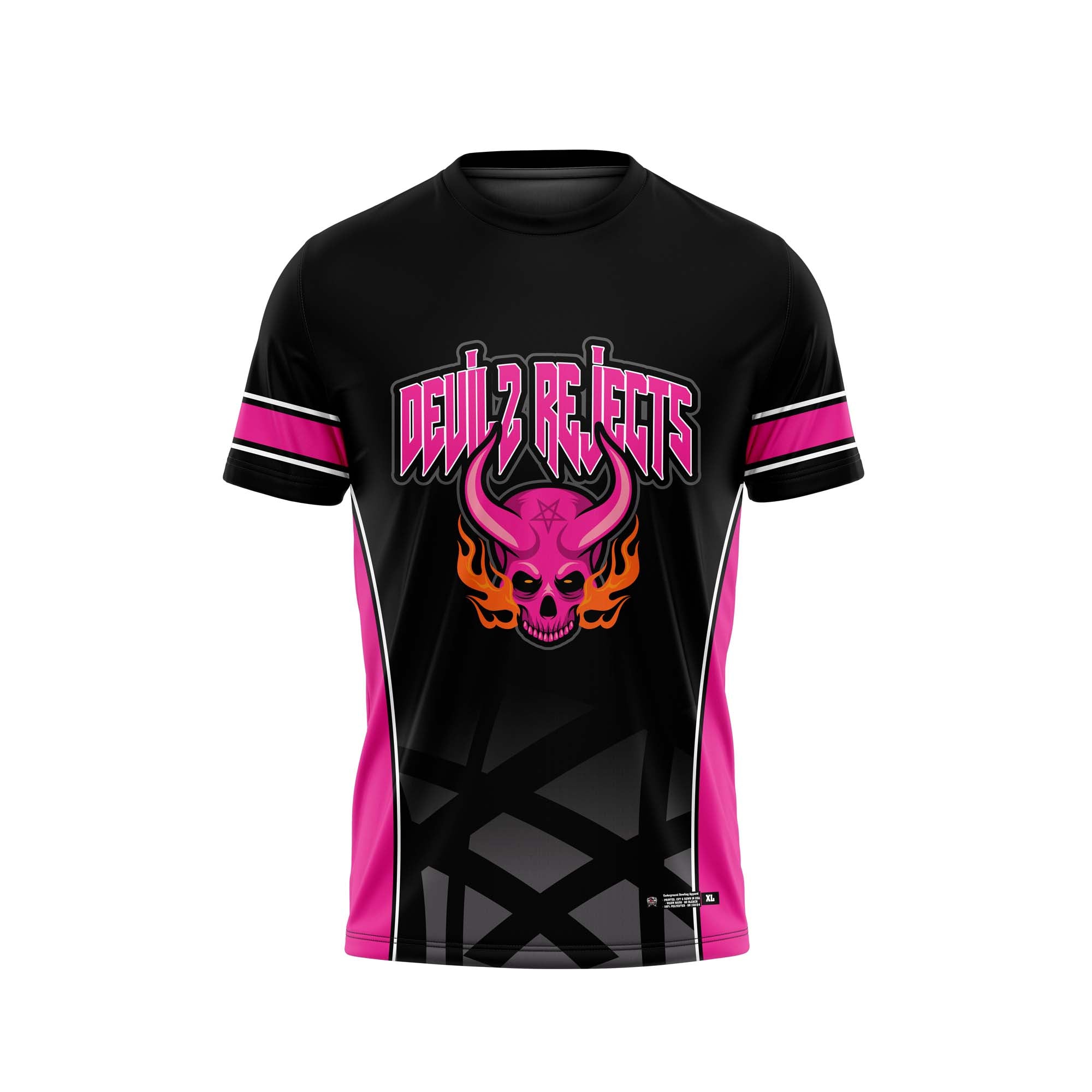 Devilz Rejects Breast Cancer Jersey